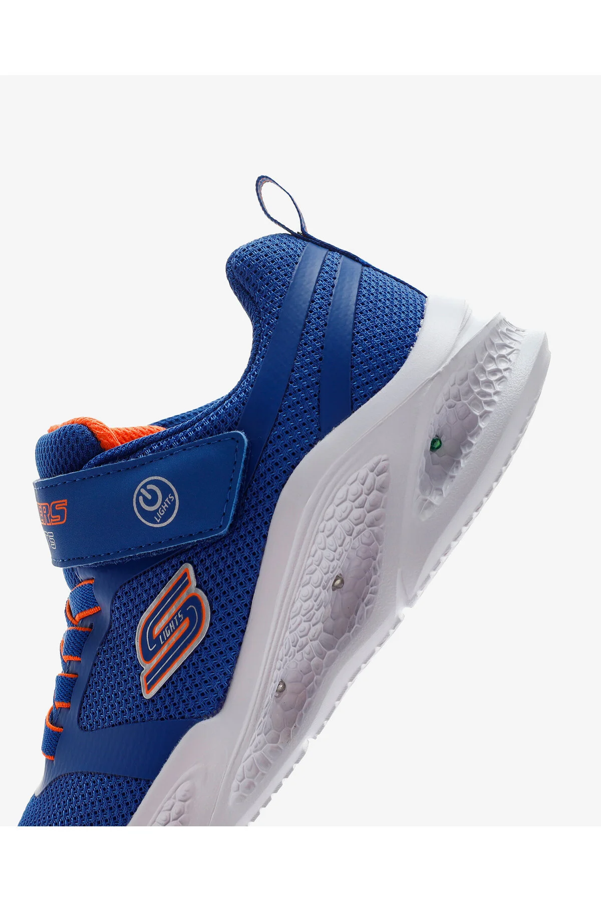 کفش پسرانه بچگانه شهاب سنگ چراغ بزرگ پسر بچه آبی رنگ Blor اسکچرز Skechers