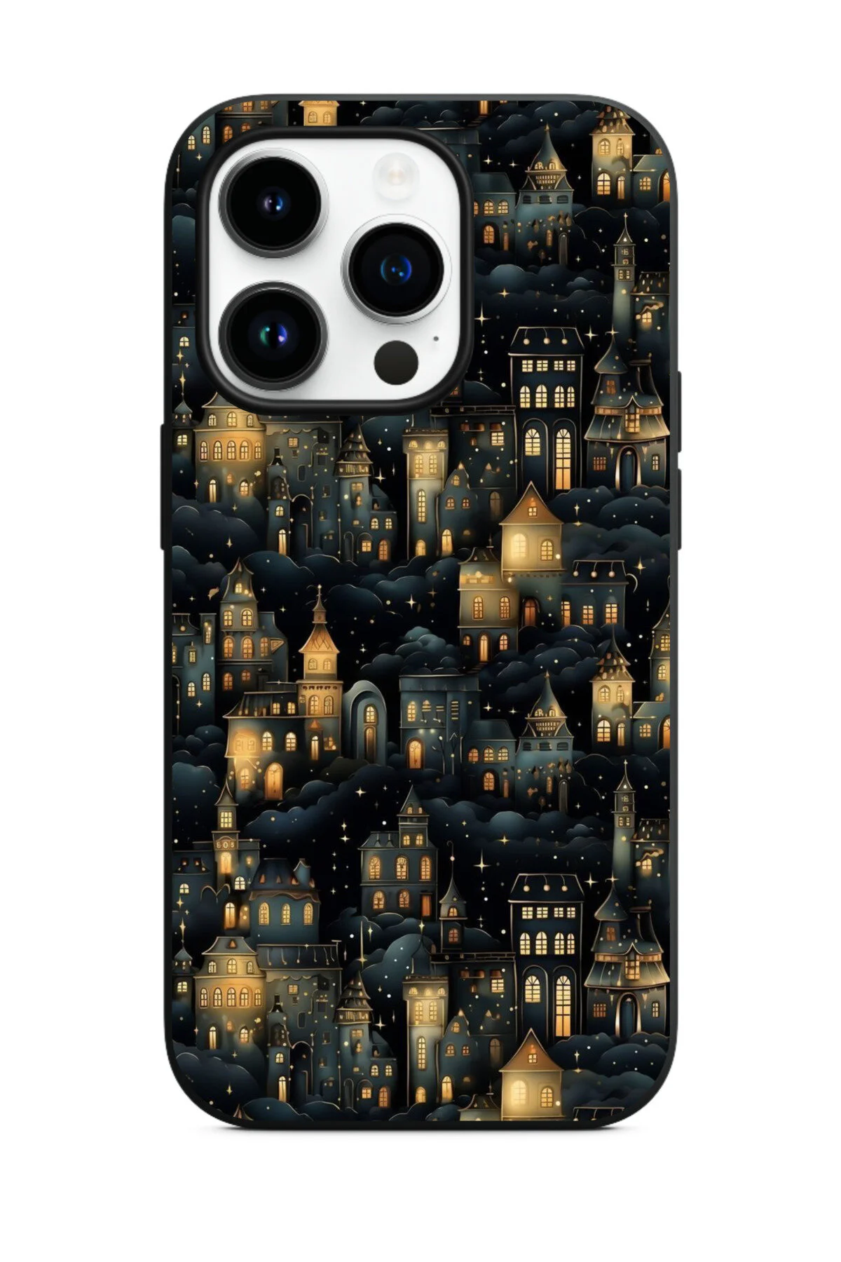کاور و قاب محافظ ضد شوک VINTAGE DREAM TOWN سازگار با IPHONE 15 PRO Genel Markalar