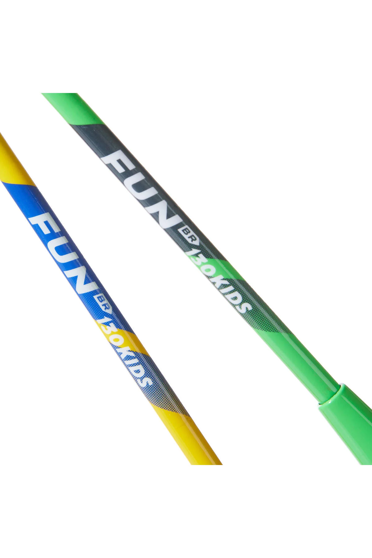 راکت بدمینتون سبز دخترانه و پسرانه بچگانه مجموعه به شدت بچه ها BR 130 دکتلون Decathlon
