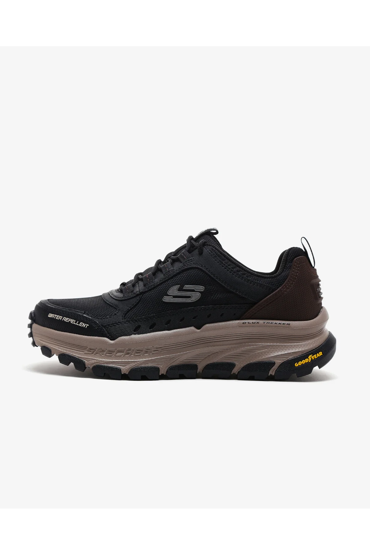 کفش پیاده روی مردانه های سیاه در فضای باز D'UL TREKKER ببینید Skechers