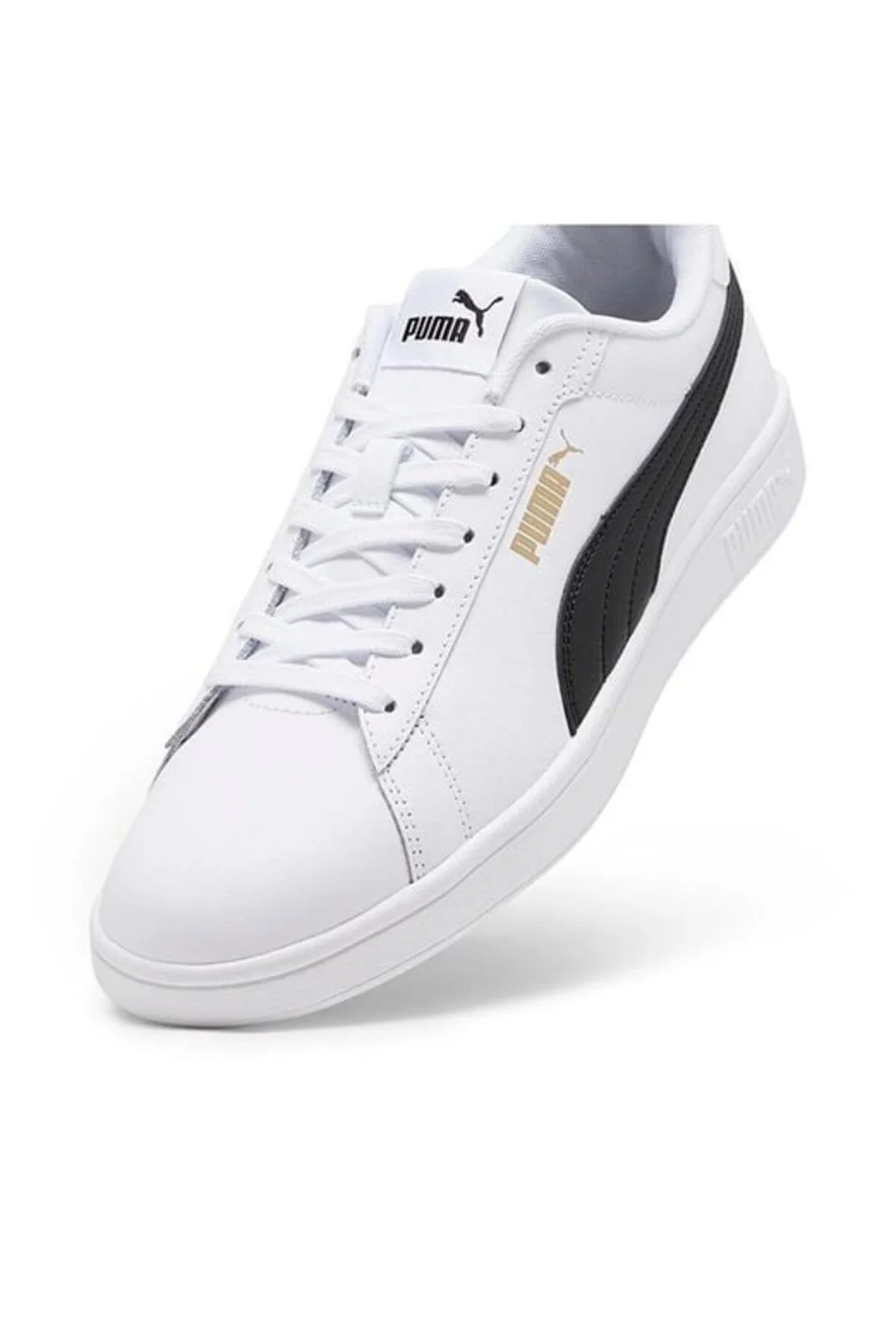 کفش مردانه زنانه یونیسکس Smash 30 L ورزشی و سفیدسیاهطلایی پوما Puma