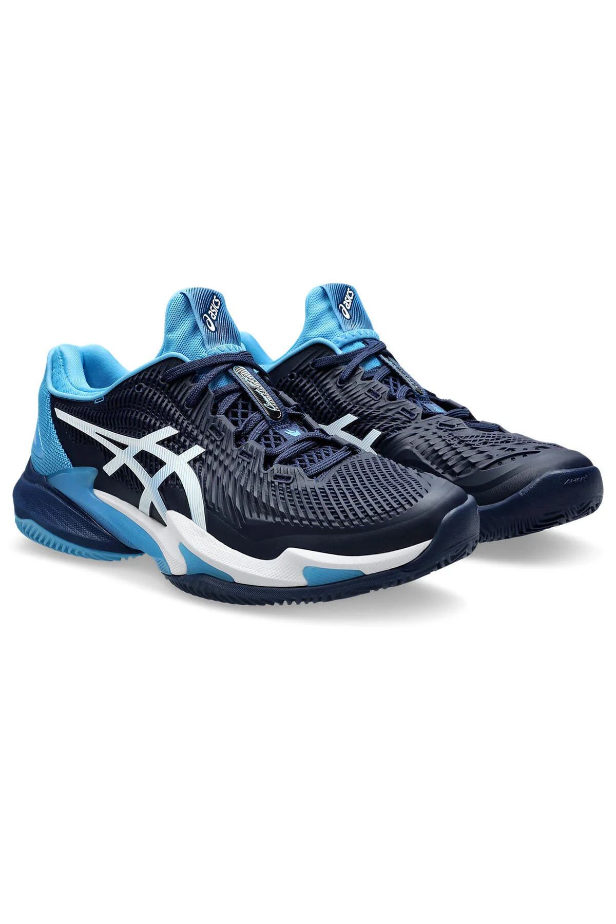 کفش مردانه کورت Ff 3 Novak Clay Navy Blue Tennis اسیکس Asics