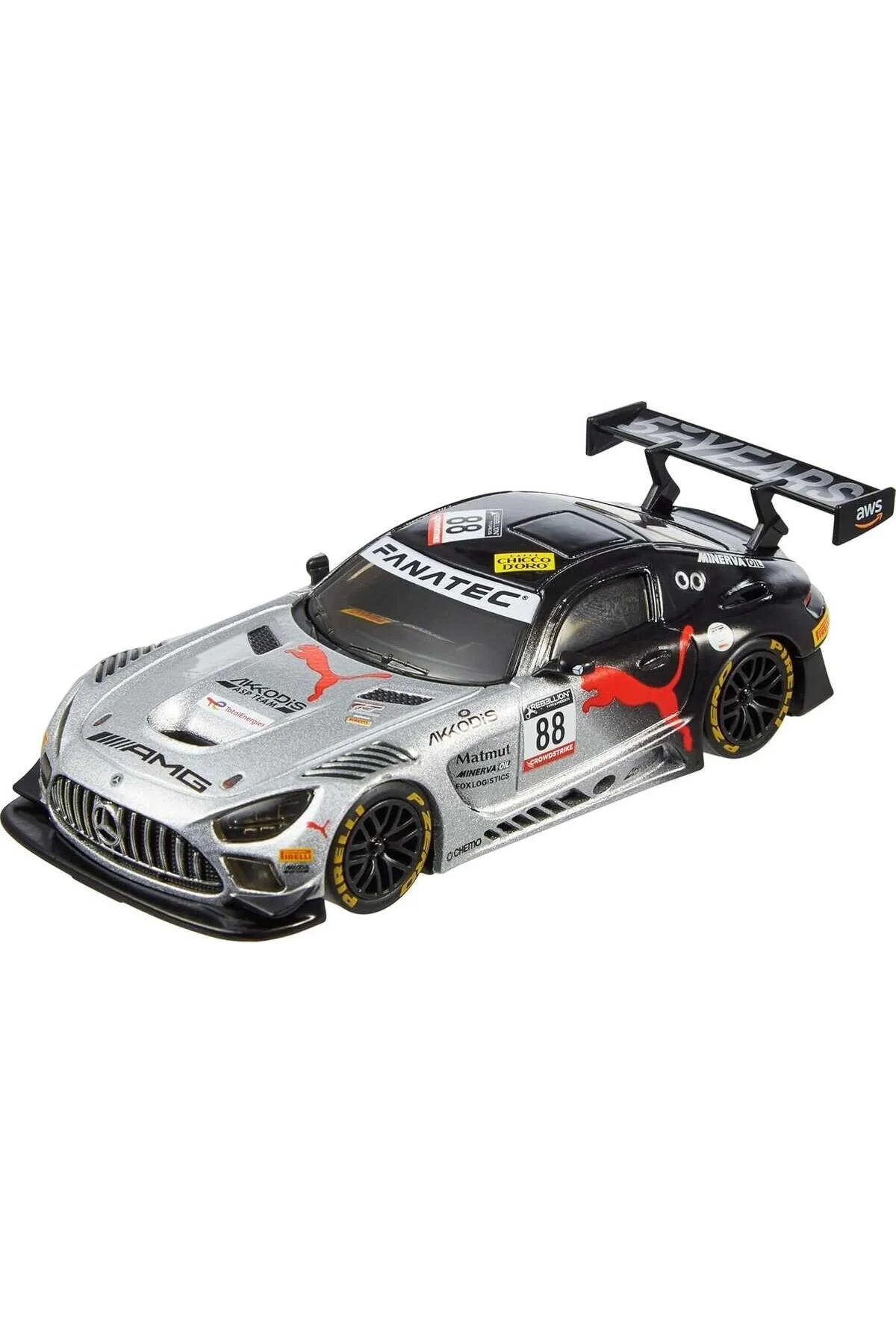 مدل خودرو HOTWHEELS PREMIUM 1 43 مرسدس AMG GT3 Hotwhells