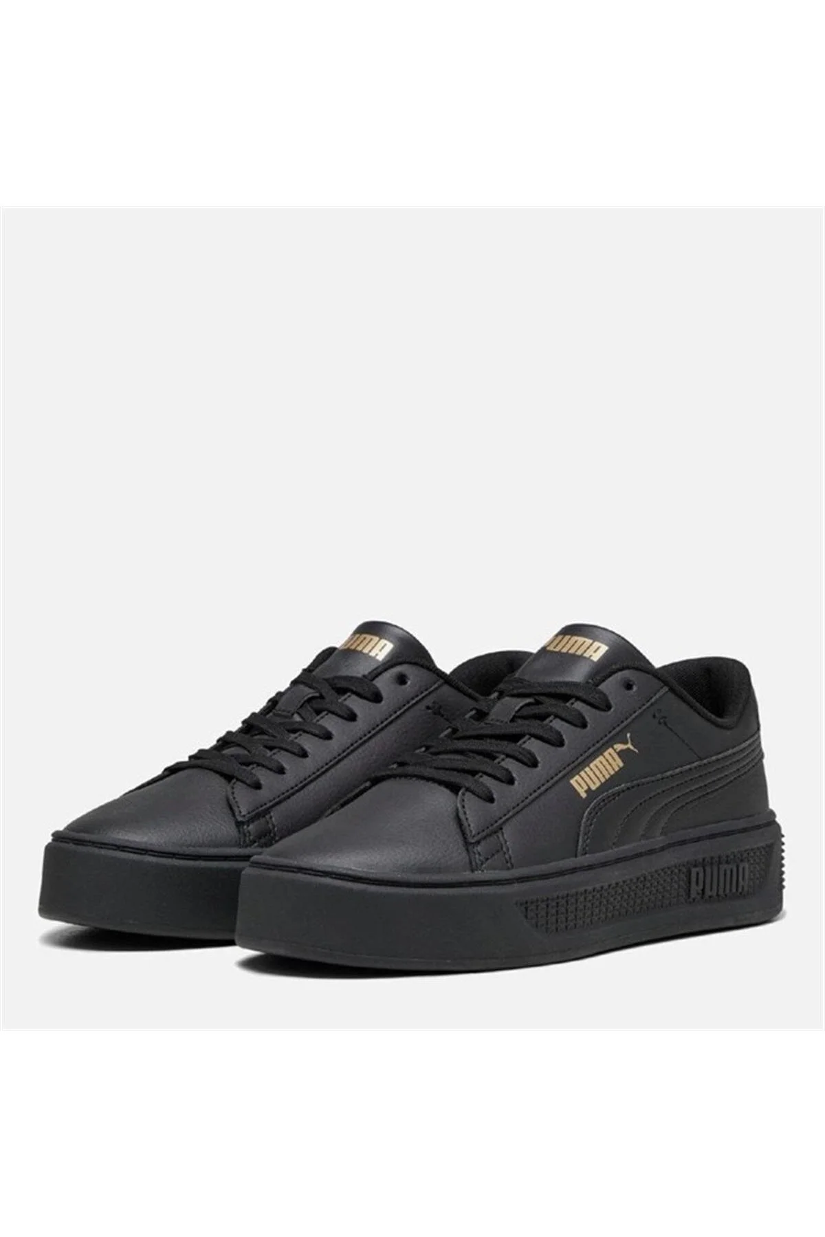اسنیکر زنانه 39075807 SMASH PLATFORM V3 BLACK طلا پوما Puma