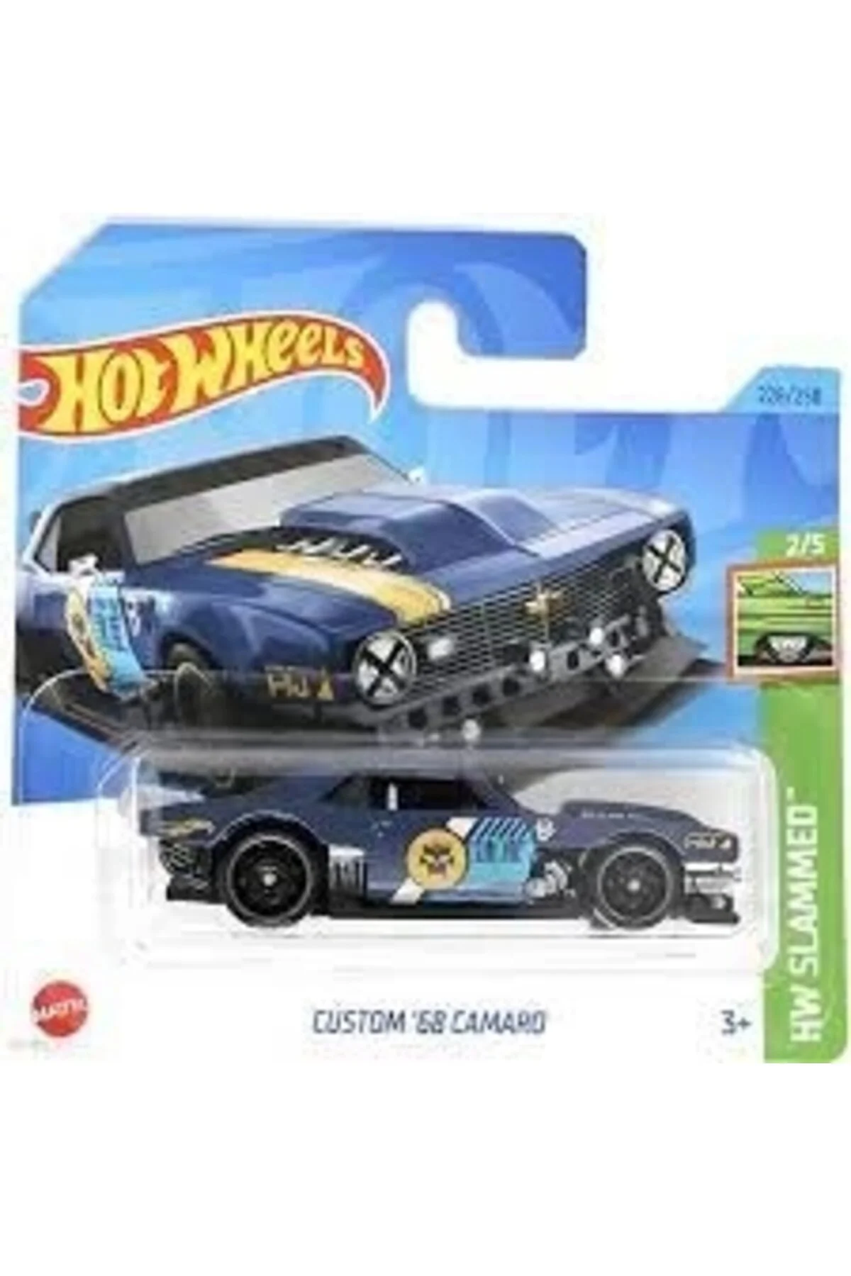 مدل خودرو COURS CUSTOR '68 CAMARO HKG68 هات ویلز اورجینال HOT WHEELS