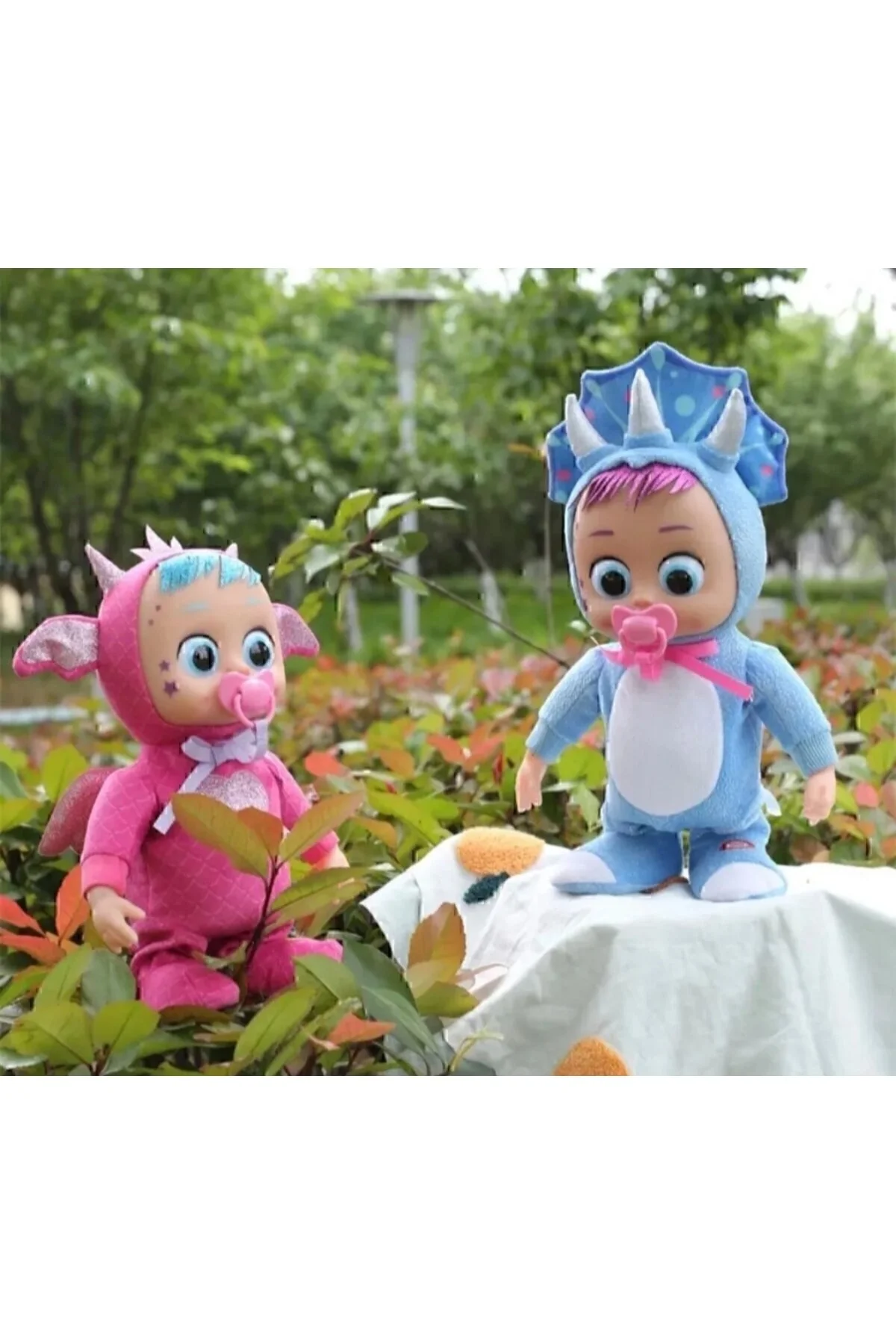 اسباب بازی های پشمی گریه کودک راه رفتن موزیکال باطری پستانک Happy Toys