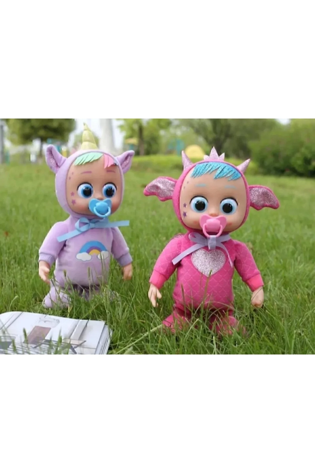 اسباب بازی های پشمی گریه کودک راه رفتن موزیکال باطری پستانک Happy Toys