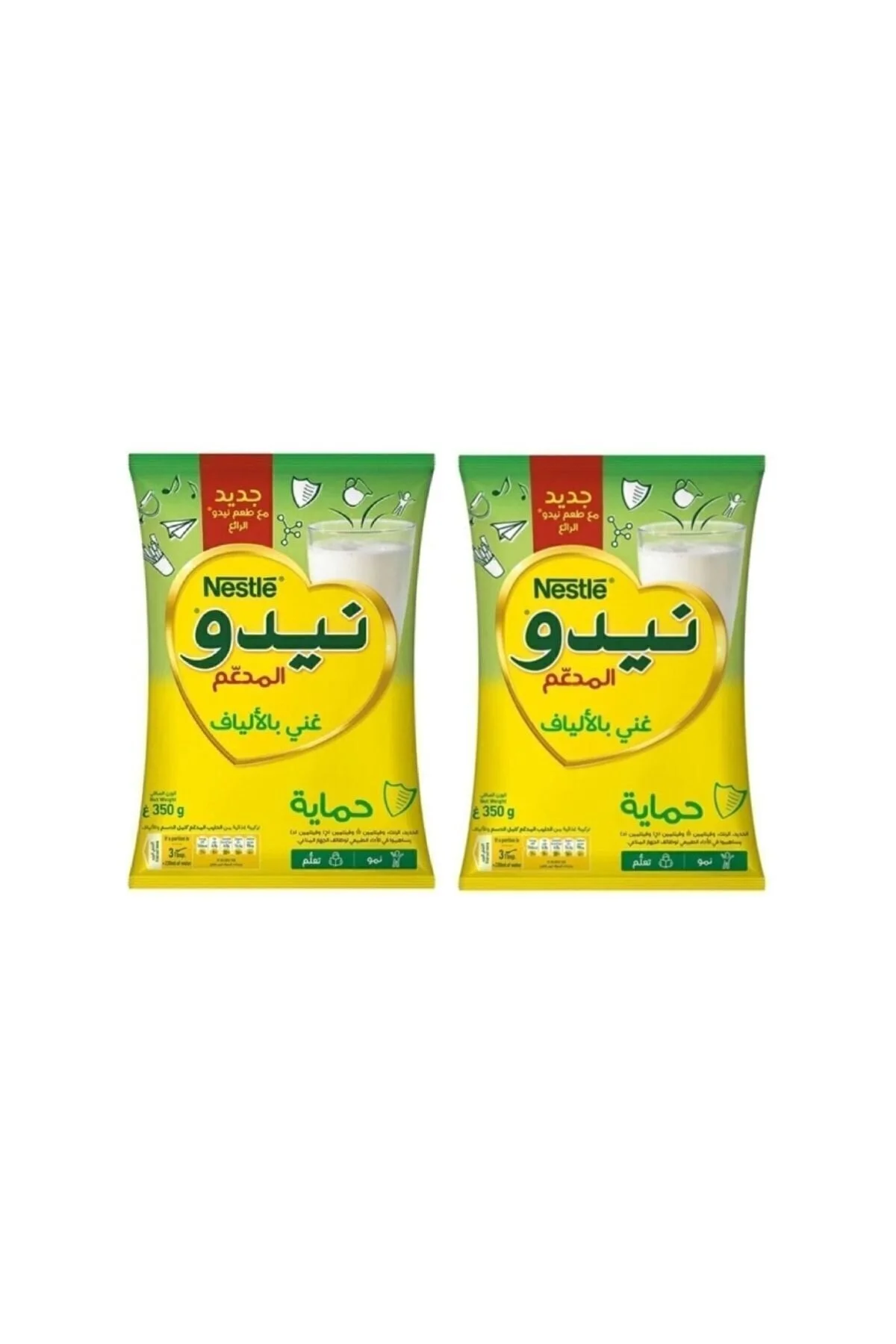 نوشیدنی افزایش شیر مردانه و زنانه شیرخشک نیدو 350 گرم 2 عدد نستله Nestle
