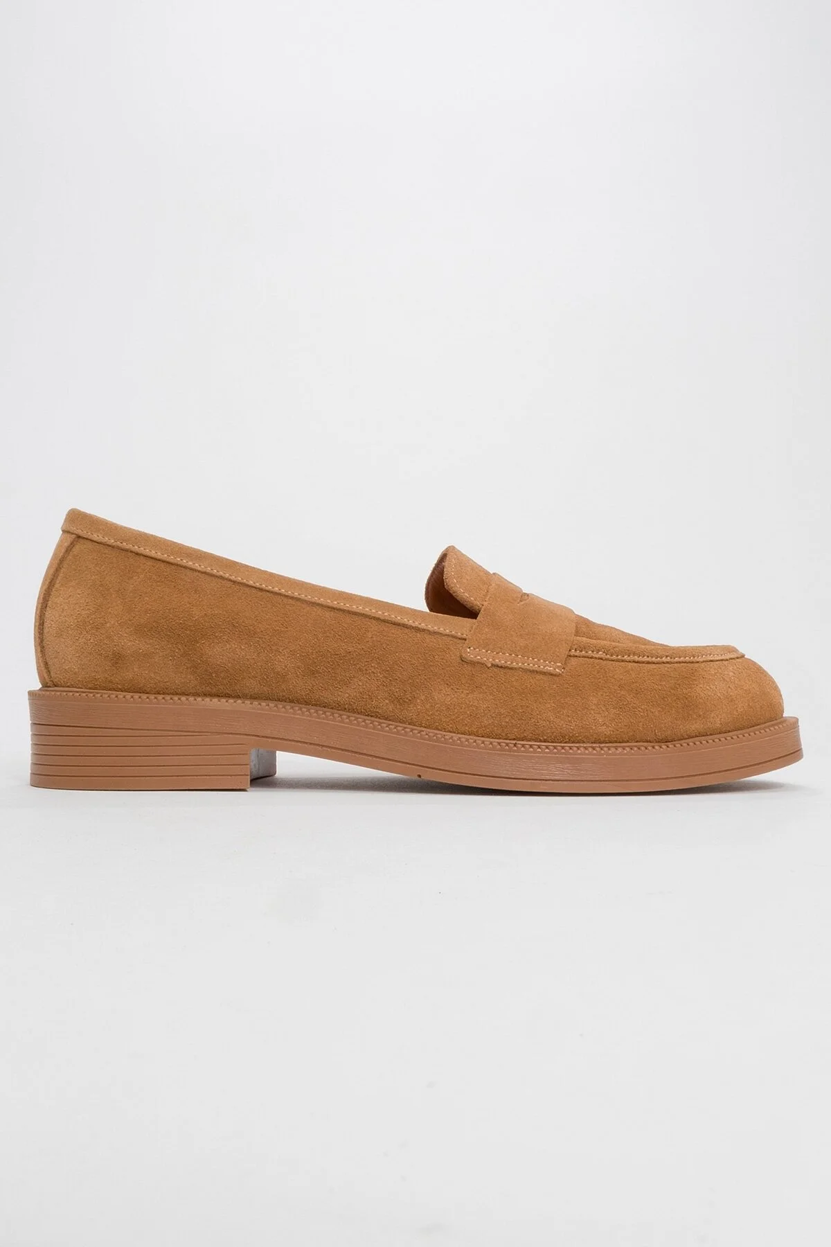 لوفر زنانه PLINE TOPRAK چرمی LOAFER کفش luvishoes