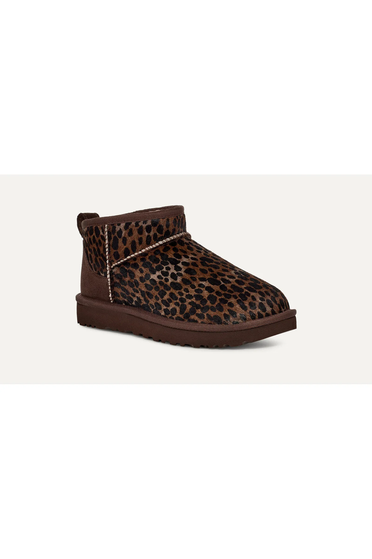 کفش زنانه پلنگ مبتنی بر لاستیک الئوپارد و BOOTIE 1158328 LEOPAR یو جی جی UGG