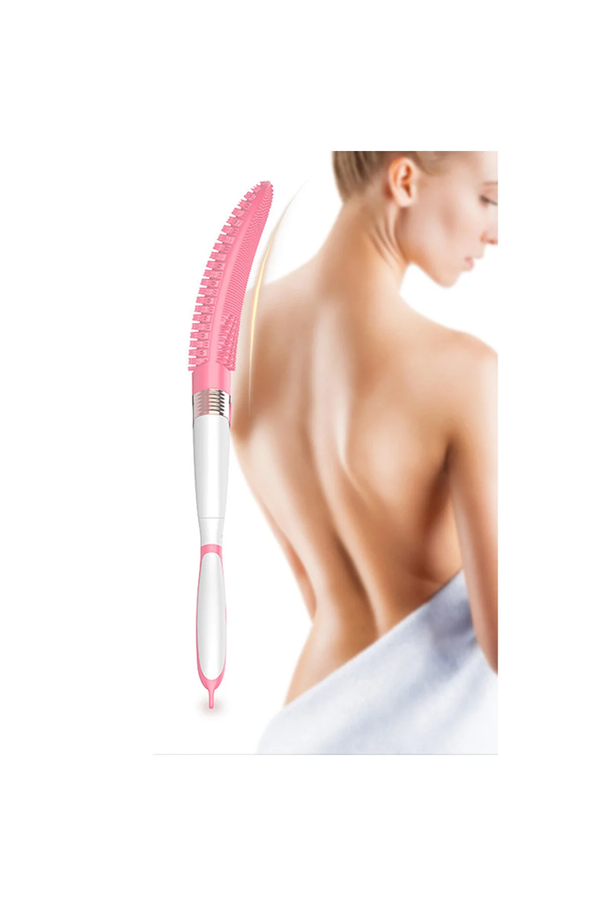 ماساژور صورت 360 درجه چرخان باتری ارتعاش ماساژ دوش لاستیکی LISINYA Genel Markalar