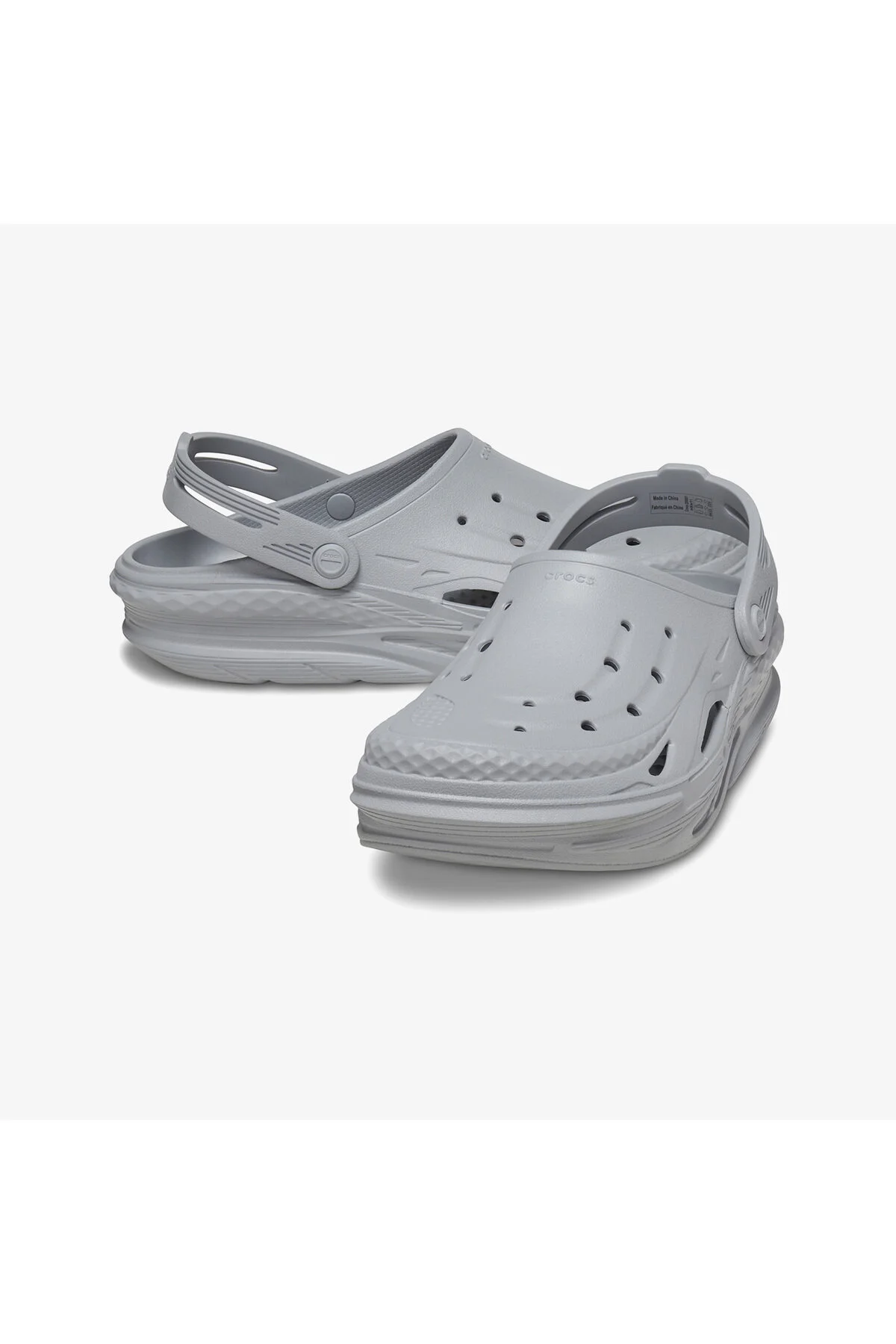 دمپایی مردانه خاکستری Off Grid کراکس Crocs