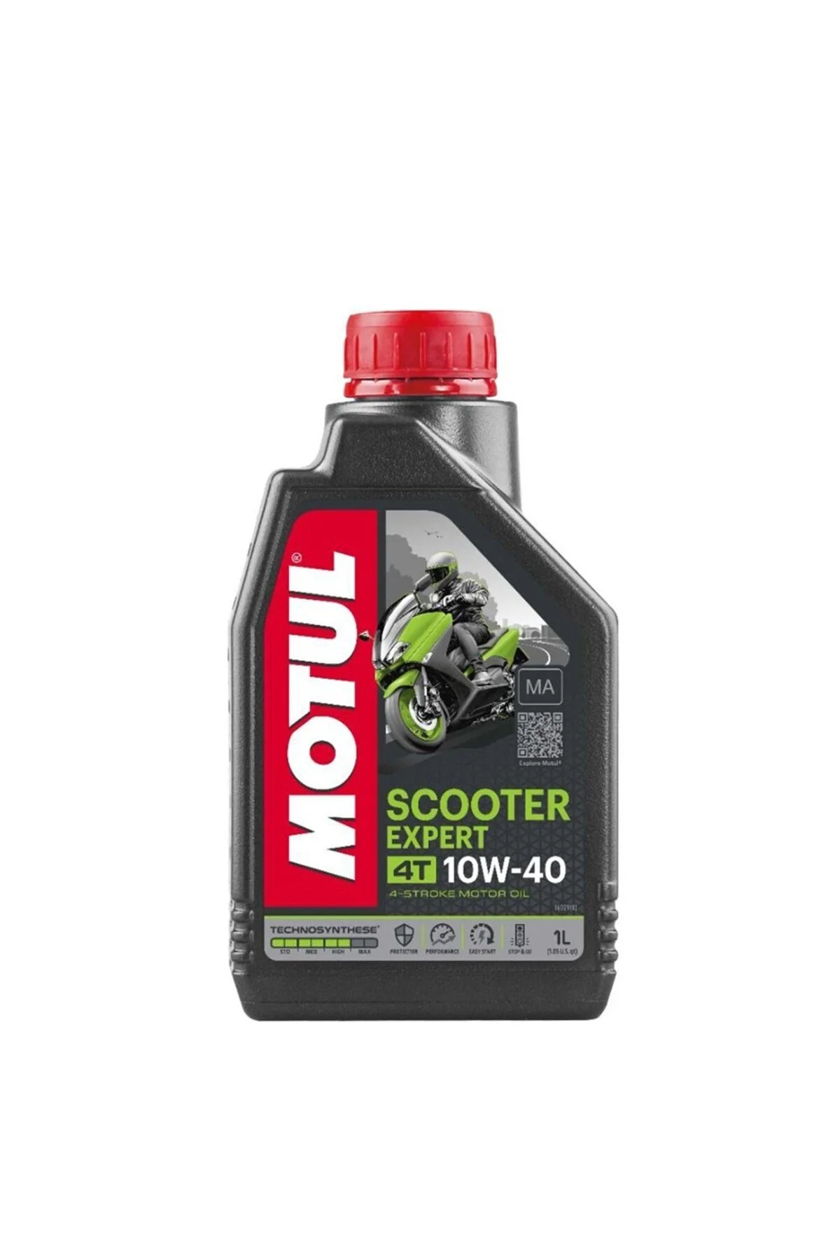 روغن و مکمل موتور متخصص اسکوتر 10W 40 4T 1 LT در فرانسه ساخته شده است Motul