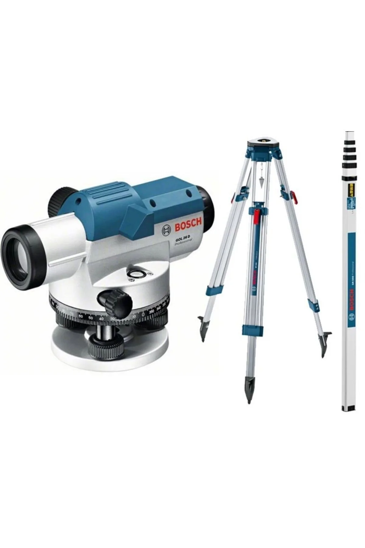 دستگاه اندازه گیری سطح نوری GOL 26D BT160 GR500 بوش Bosch