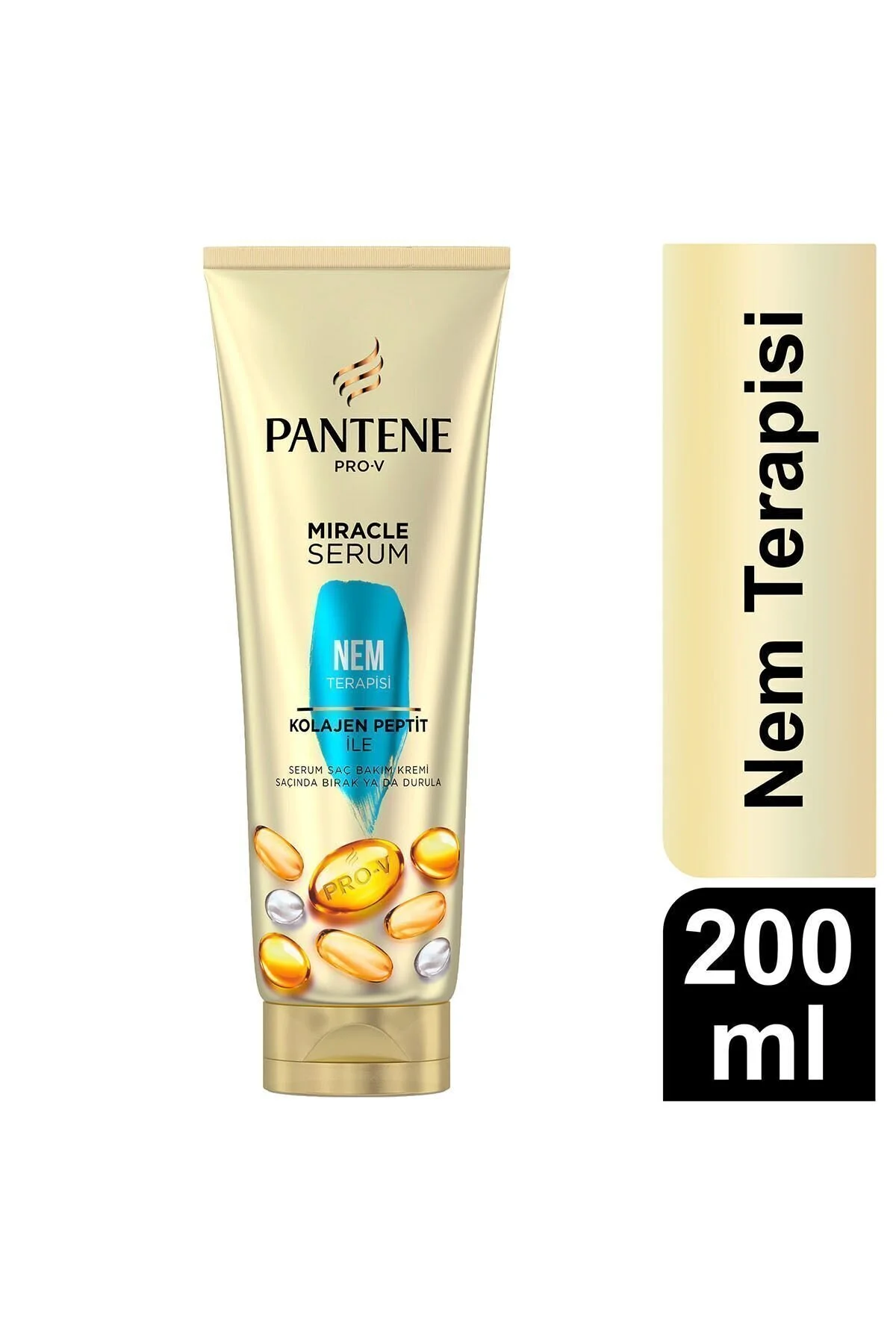 نرم‌کننده مو با حجم 200 میلی‌لیتر مدل MİRACLE NEM TERAPİSİ مناسب برای مراقبت از مو پنتن Pantene