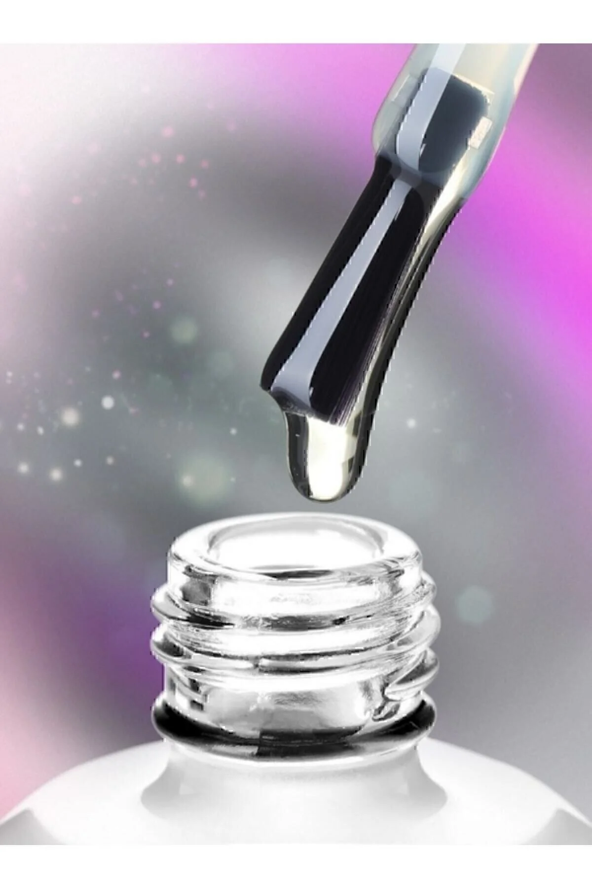 لاک ناخن UNO مدل Top Coat Super Shine و Rubber Base Coat با حجم 15 میلی لیتر رنگ سفید UNO GELPOLİSH