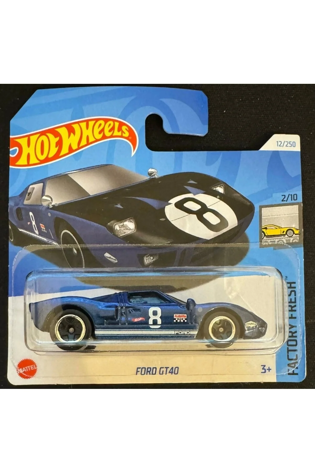 مدل خودرو تک ماشین فورد GT40 HTD34 از ترکیه HOT WHEELS