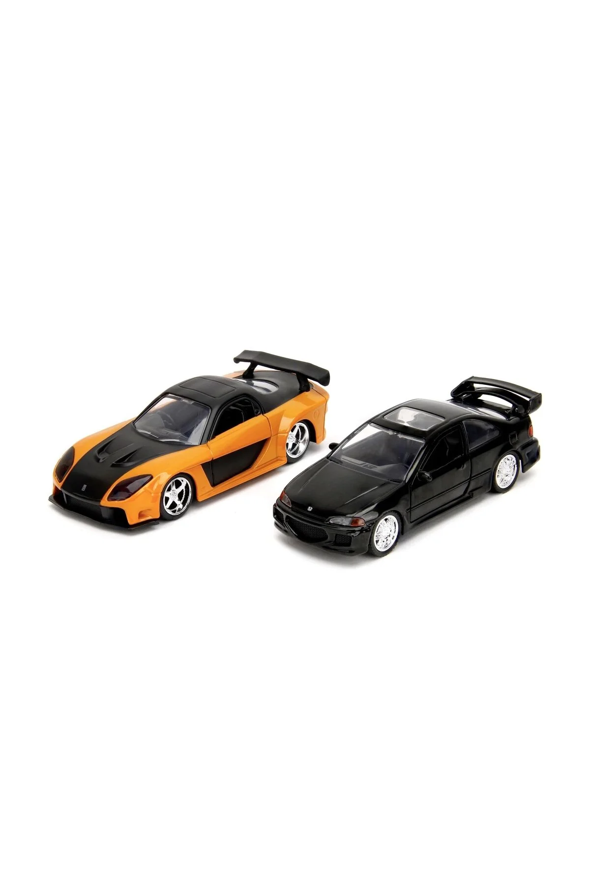 مدل خودرو FAST & FURIOUS 2 PACK HEIST HONDA CIVIC EJ1 و مزدا RX 7 هان از ترکیه Jada