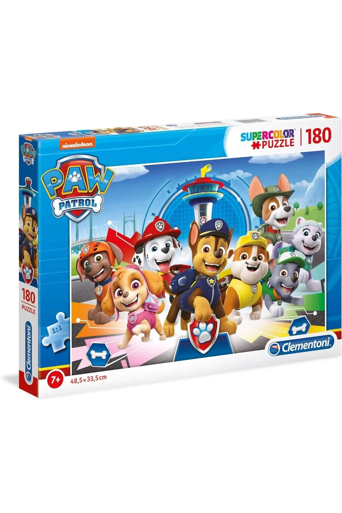 پازل ها و یاپبوزهای کودک 29105 PAW PATROL SUPERCOLOR 180 قطعه Clementoni