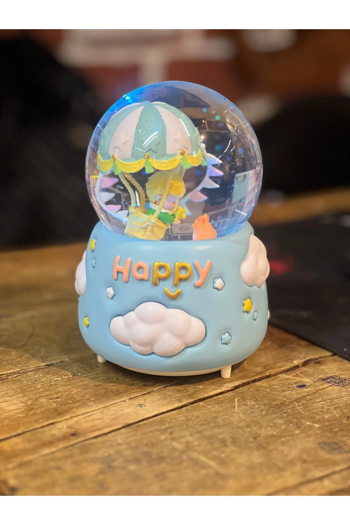 گوی برفی سایز مگا SNOW GLOBE شازده کوچولو برف پاشی تمام اتوماتیک با نور موسیقی از ترکیه nesever store