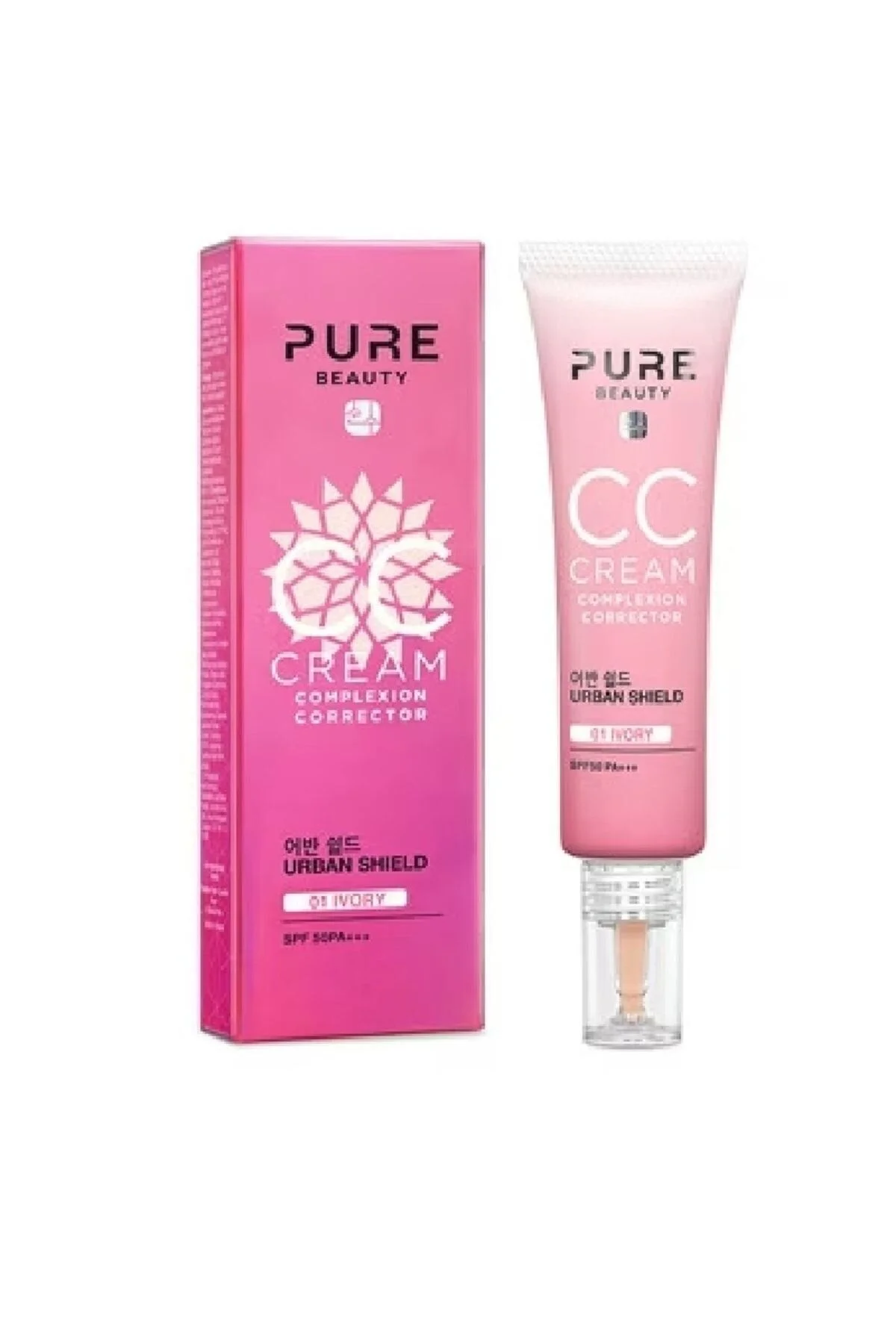 کرم صورت CC SPF عاج 01 30ML MRCLE250908 PURE BEAUTY