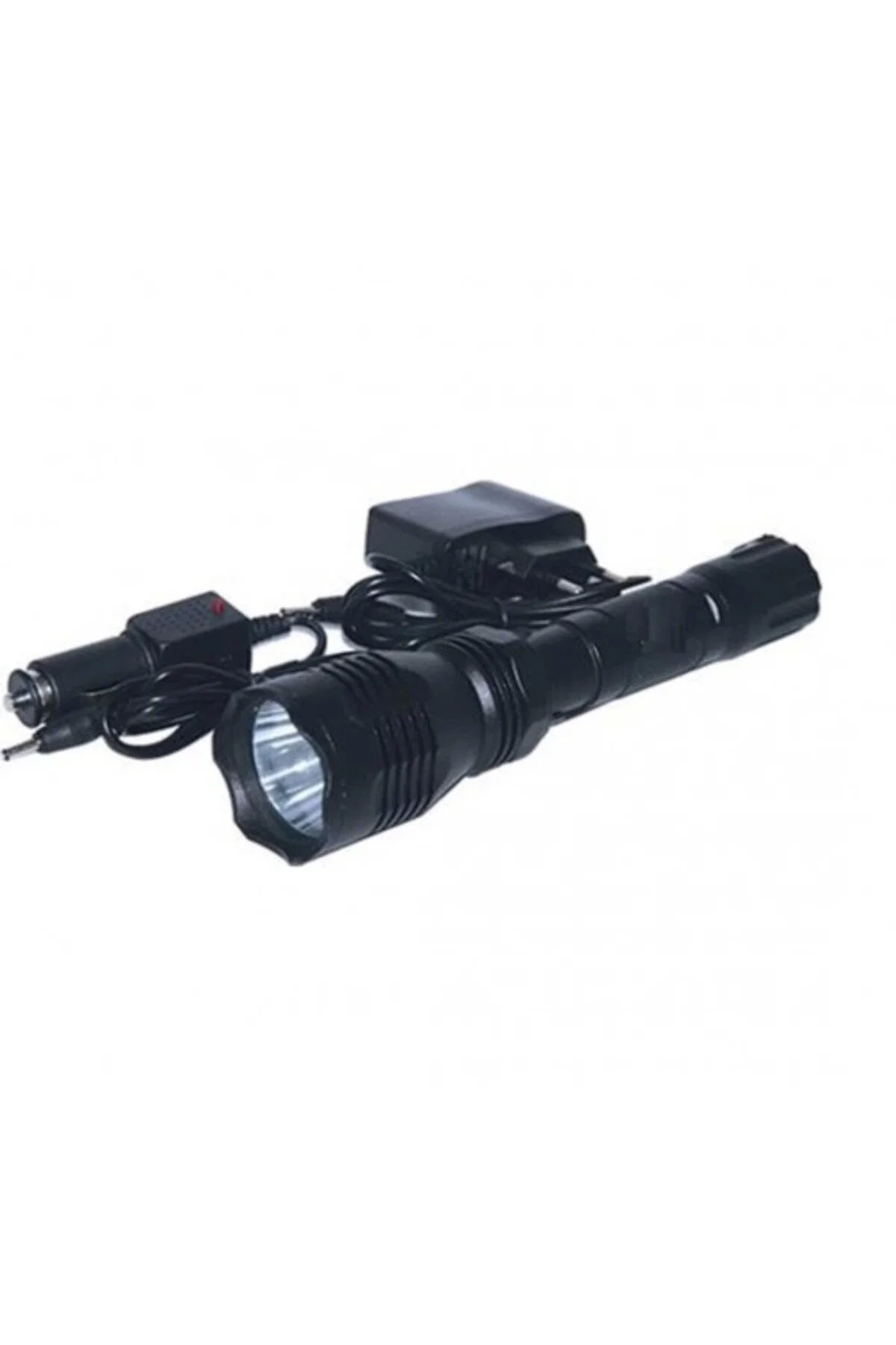 چراغ قوه با بزرگنمایی شارژ آلومینیوم F6055 karadağsb