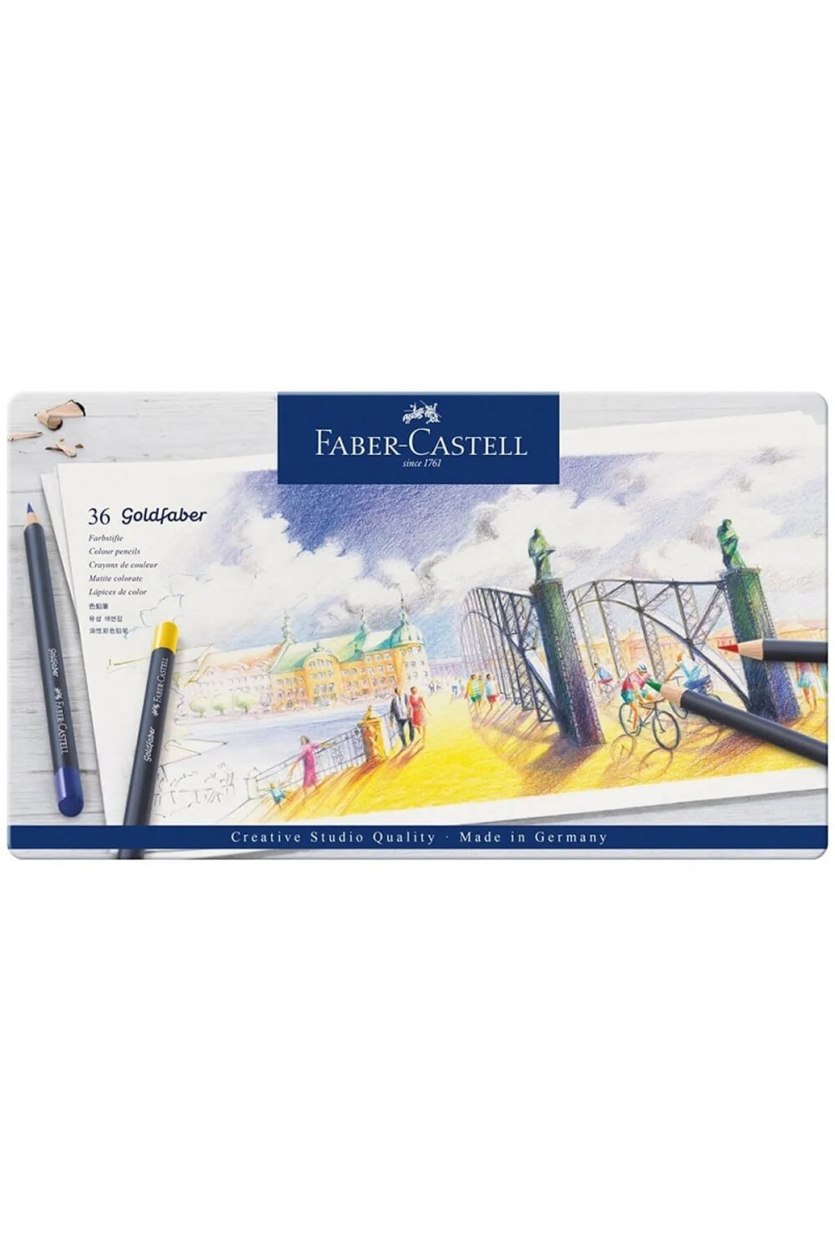Faber Castell مداد رنگی خشک 36 رنگ