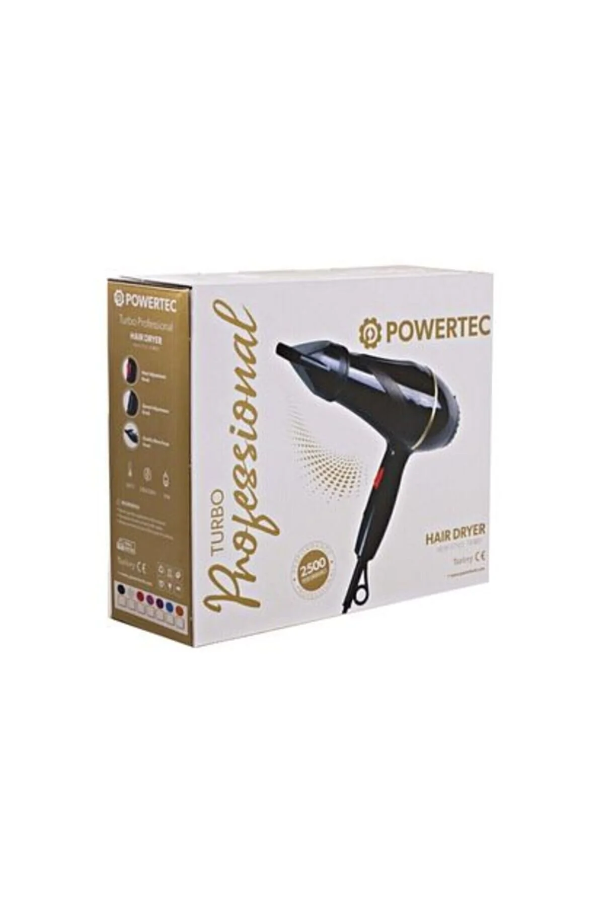 سشوار حرفه ای TR 501 قرمز پاورتک Powertec
