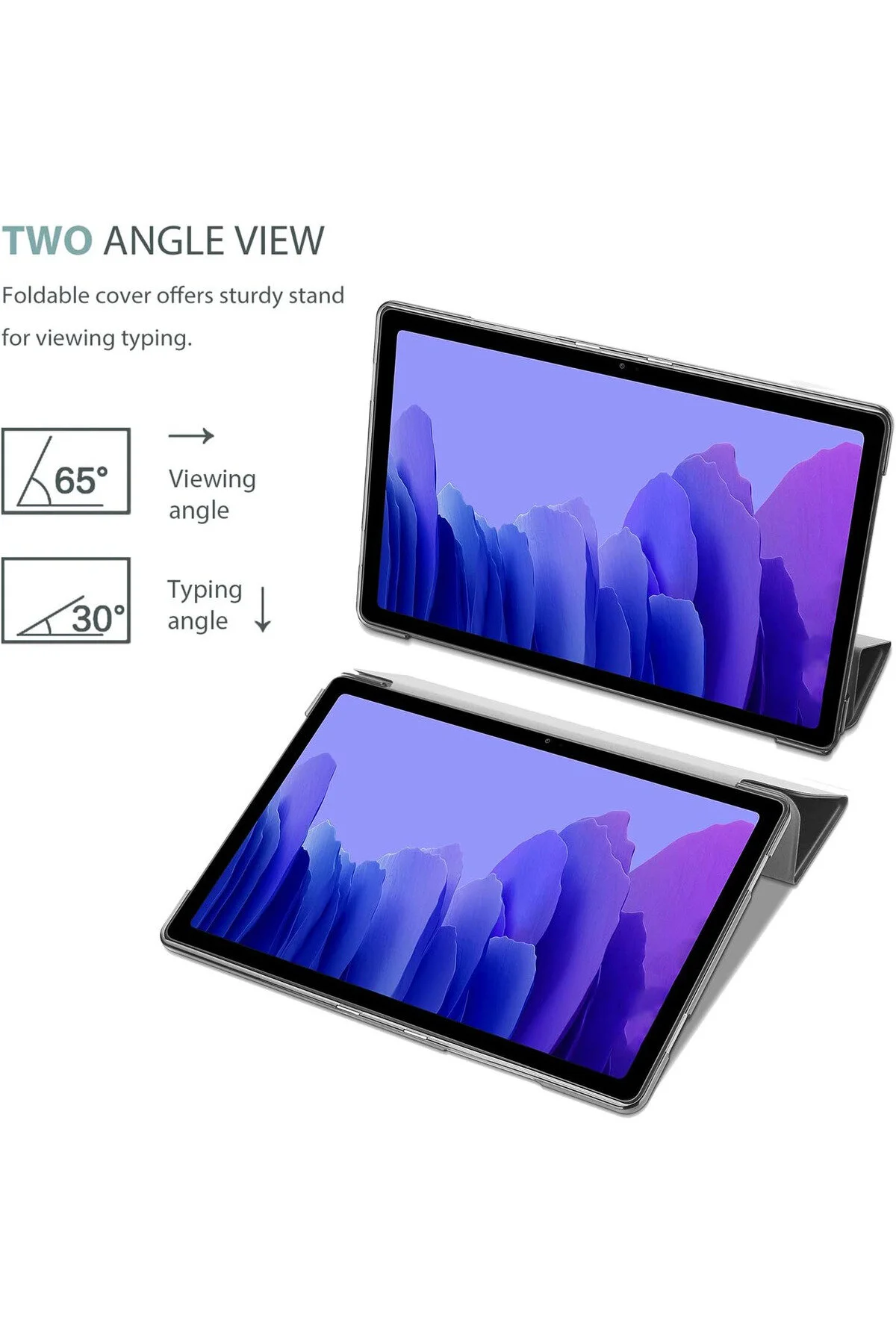 کاور تبلت قاب هوشمند HUAWEI MATEPAD AIR 2023 با محافظ پایه 360 فیبکس Fibaks