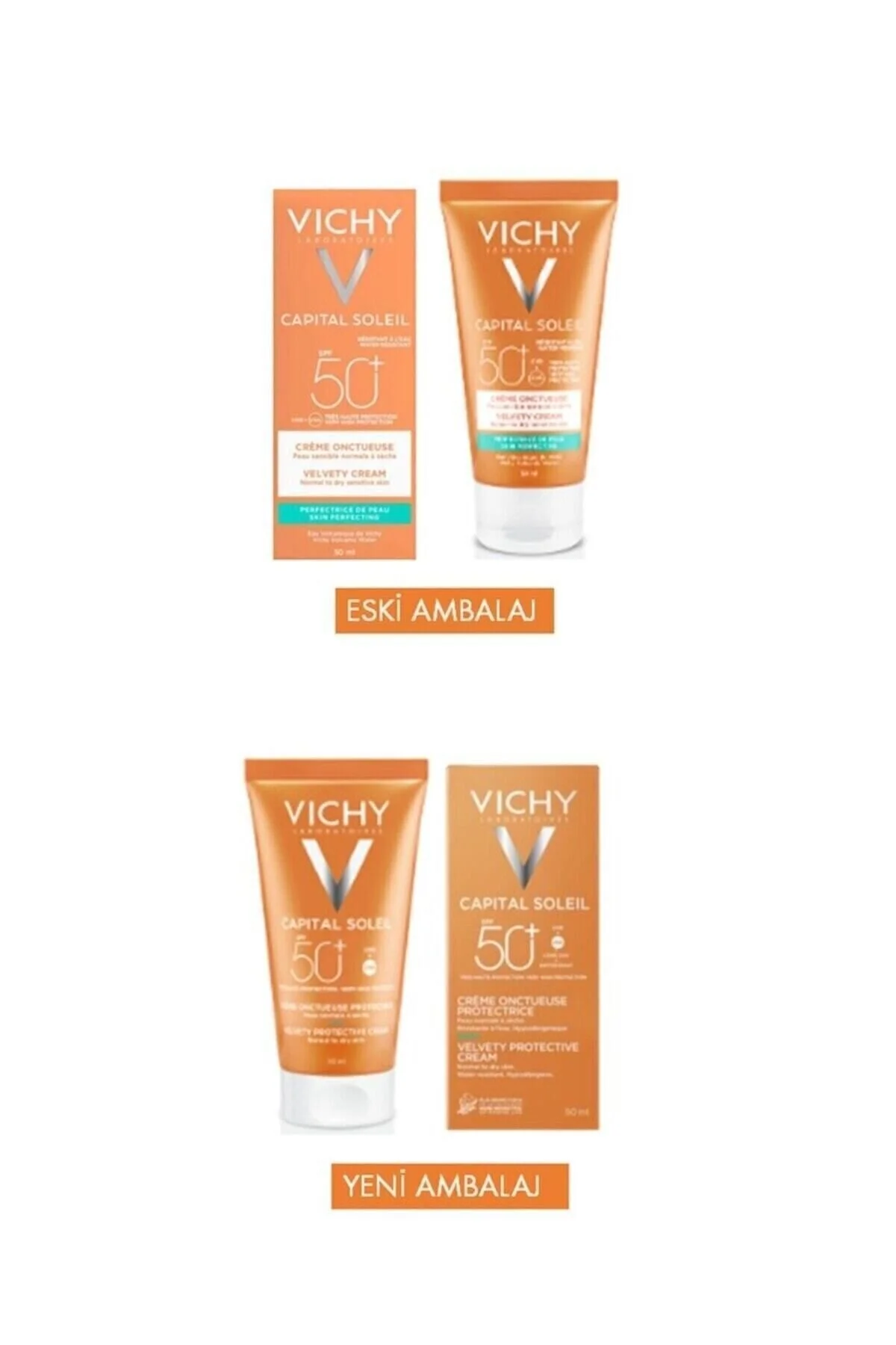 کرم ضد آفتاب صورت برای پوست صاف و پوستی SPF 50 میل PASSI.3579 Vichy