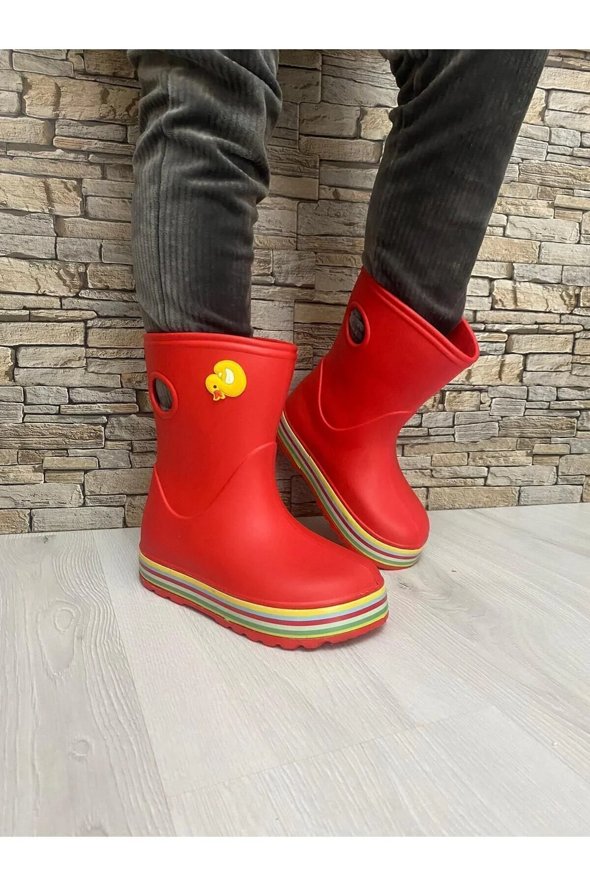 چکمه های بارانی بچه گانه کوکو ضد آب PLN SHOES