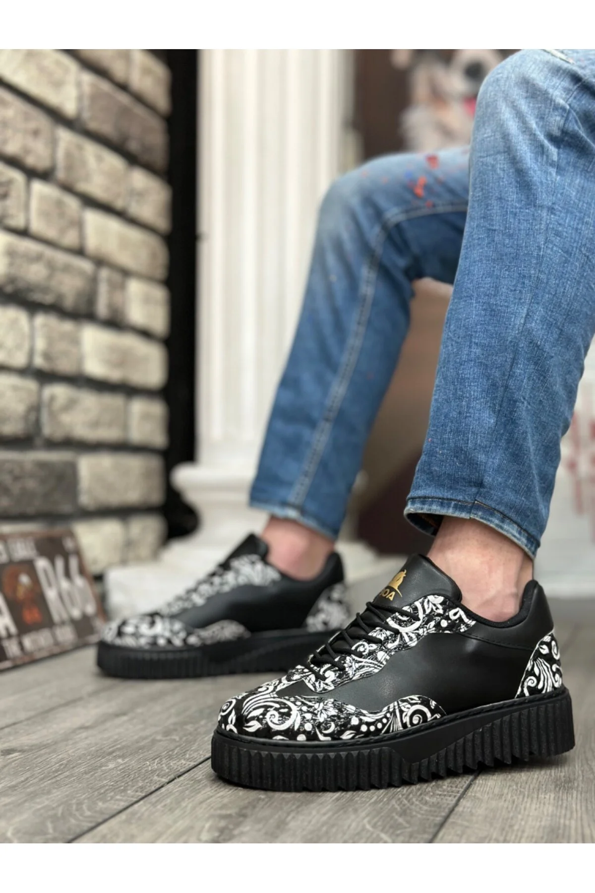 کفش مردانه BA0802 BOA GOTHIC الگوی روزانه BOA