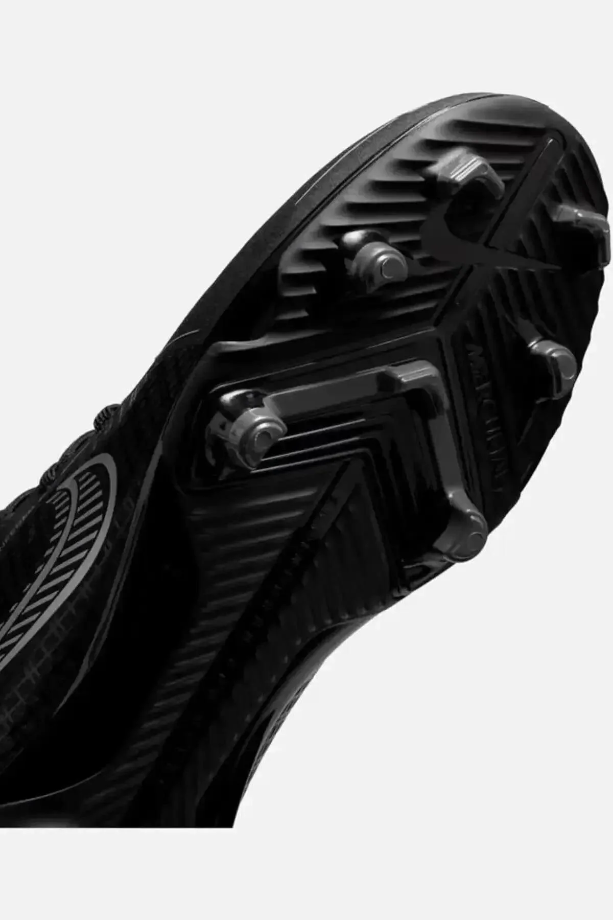 کرمپون مردانه MERCURIAL SUPERFLY 8 CLUB FG MG کفش فوتبال چند طبقه سیاه کرامپون نایک Nike