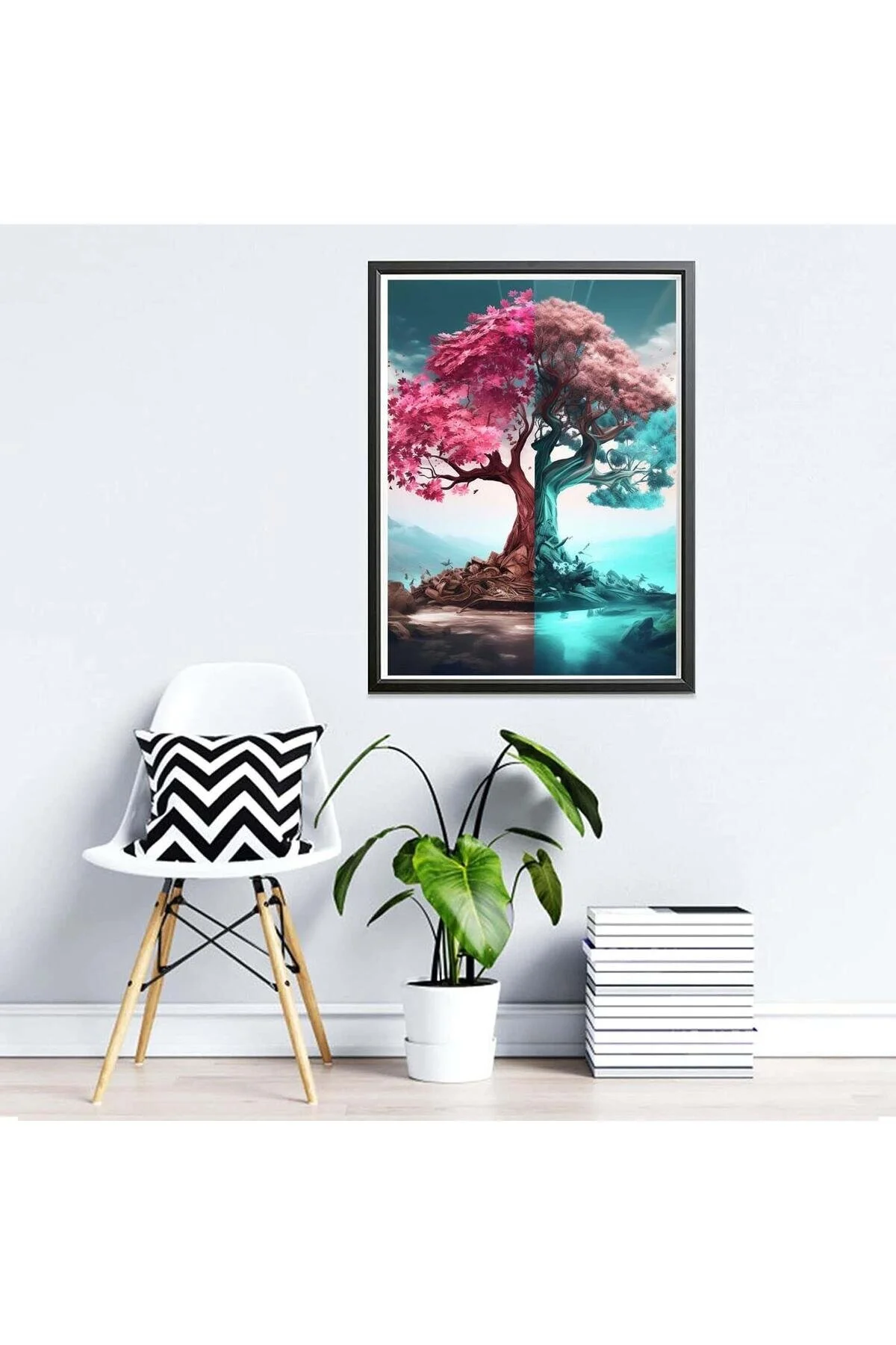 پازل سه بعدی نقاشی الماس درخت PIXART ART DIAMOND MOSAIC PAINTING 30X40 pixartsanat