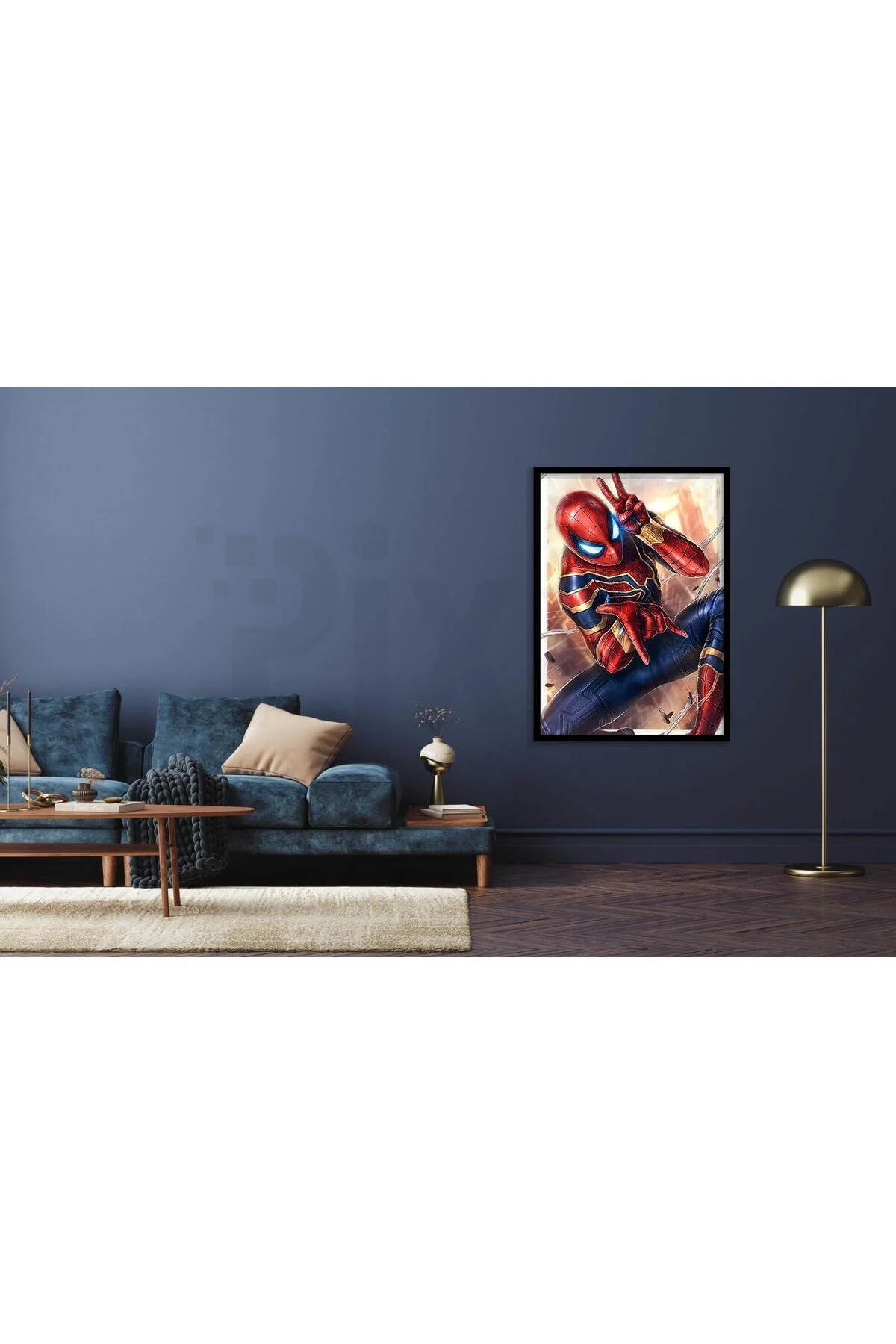 پازل سه بعدی SPIDERMAN 30 40 PIXART ART DIAMOND PAINTING TURKEY Genel Markalar