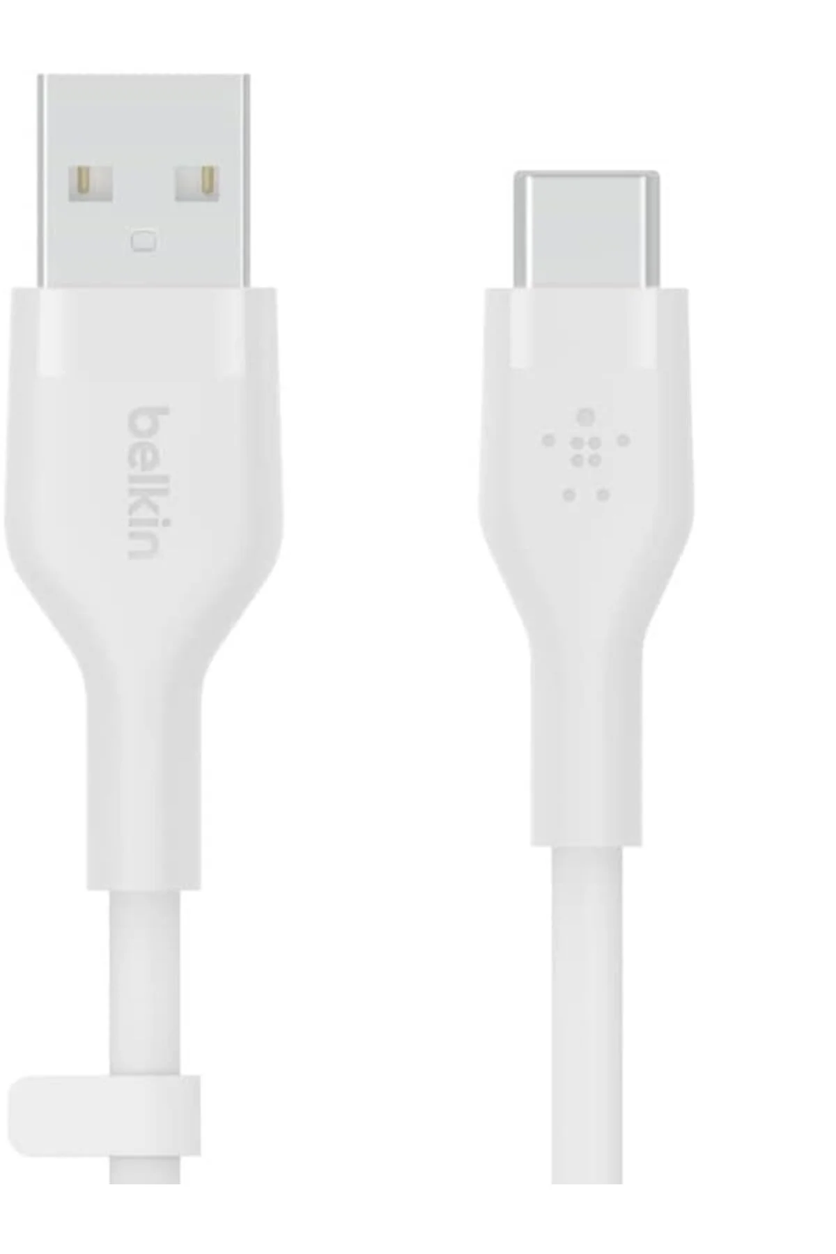 کابل شارژ BOOSTCHARGE FLEX SILICONE USB به TYPE C 2 متر سفید Belkin