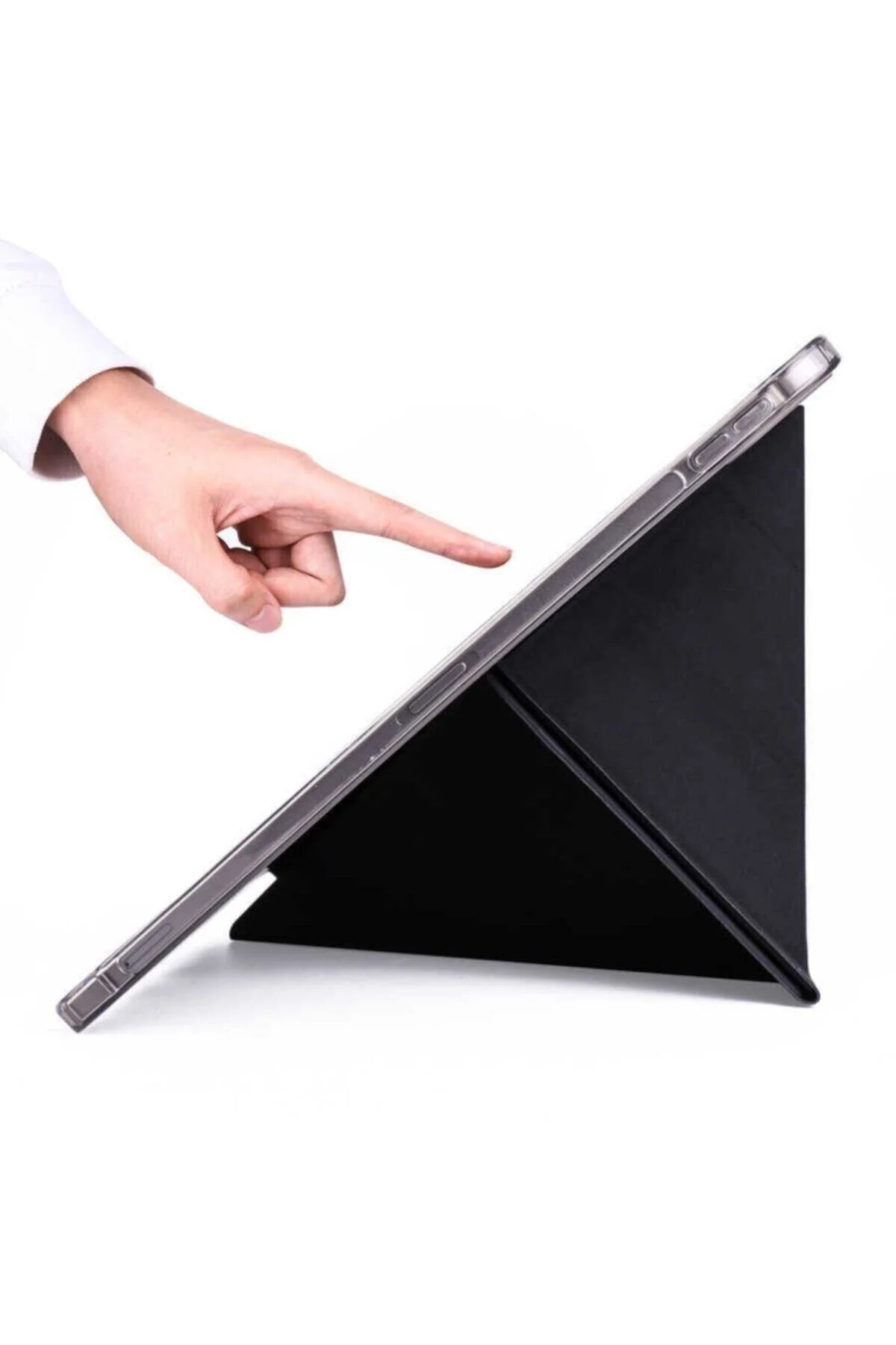 کاور تبلت IPAD AIR 11 INCH M2 M3 CHIP 4. 5. 6. قاب قلم تاشو نسلی با محفظه و حالت خواب فیبکس Fibaks