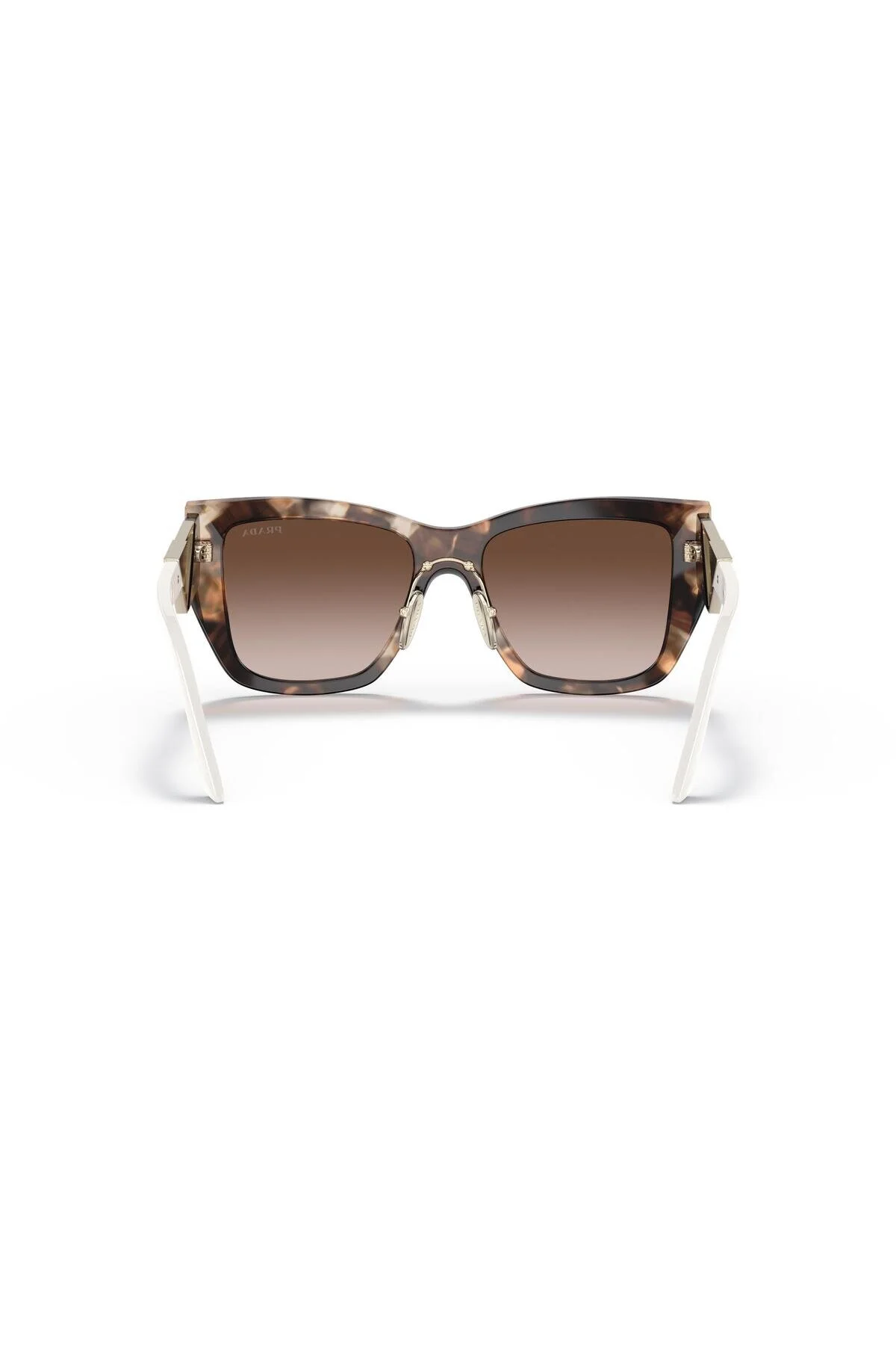 عینک آفتابی پرادا (Prada) مدل 0PR21YS 07R6S1 54-18 با لنز قهوه‌ای و طرح لئوپارد Prada