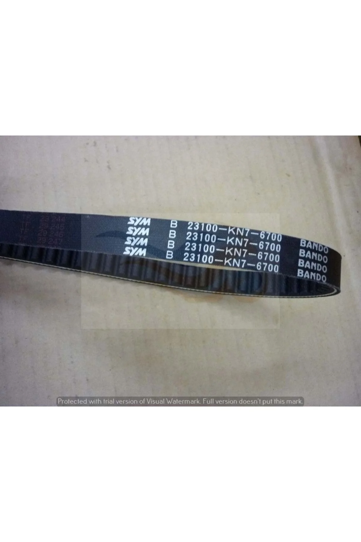 تسمه موتورسیکلت BANDO 1B01KN701 VARIATOR BRAND ORBIT125 08 09 FIDDLE OLD CASE Sym