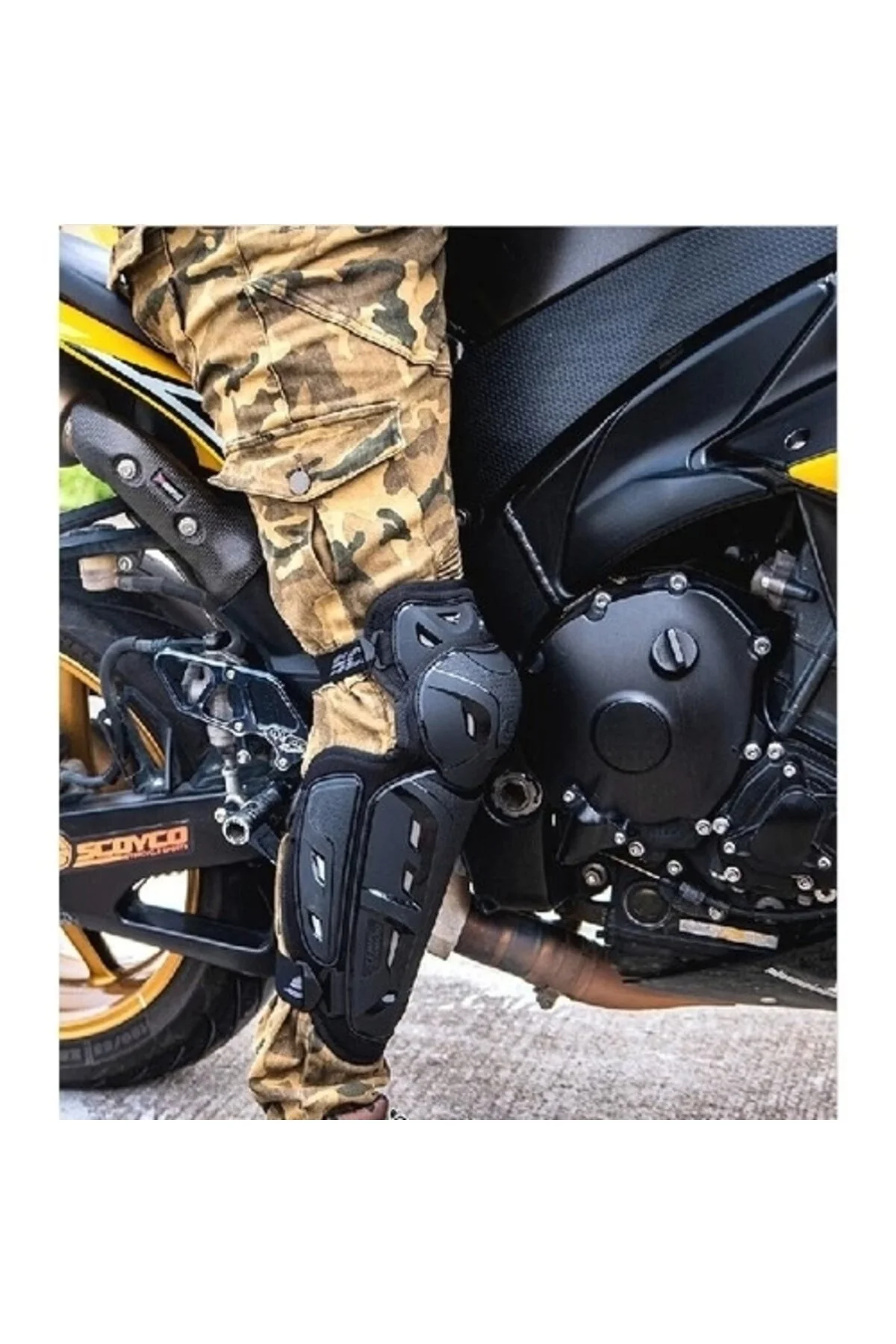 محافظ زانو موتورسیکلت K26 PROFESSIONAL MAFALLI KNEENESS اورجینال Scoyco