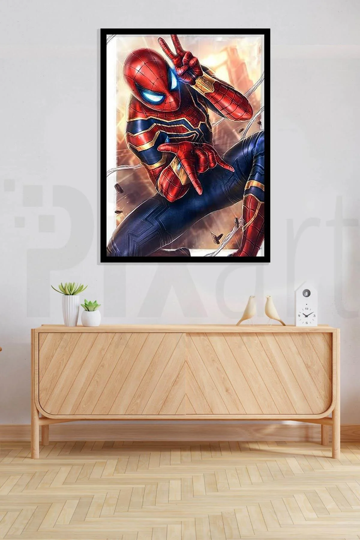 پازل سه بعدی SPIDERMAN 30 40 PIXART ART DIAMOND PAINTING TURKEY Genel Markalar