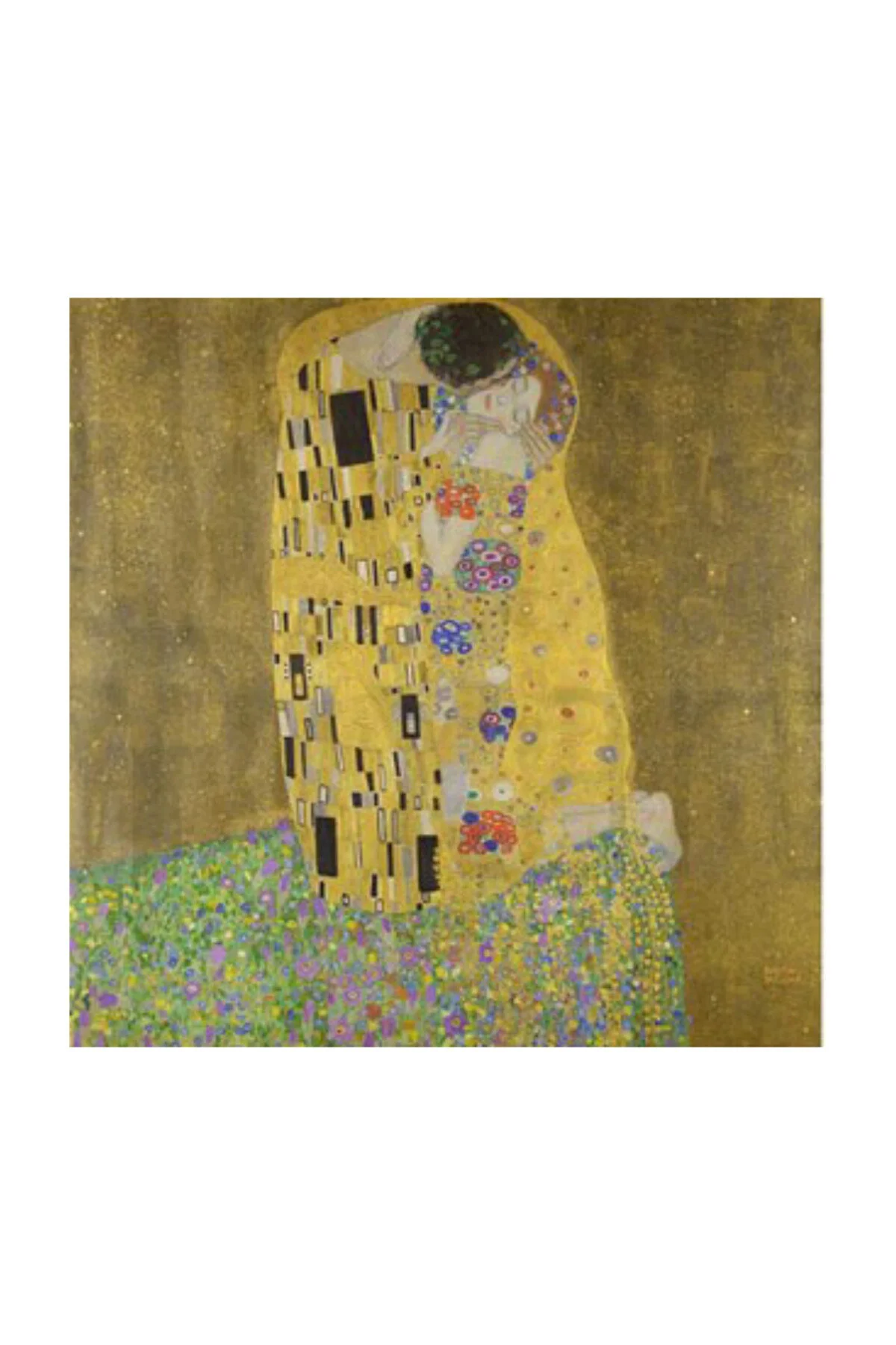 پازل سه بعدی GUSTAV KLIMT THE KISS PIXART ART DIAMOND PAINTING 48 51 pixartsanat
