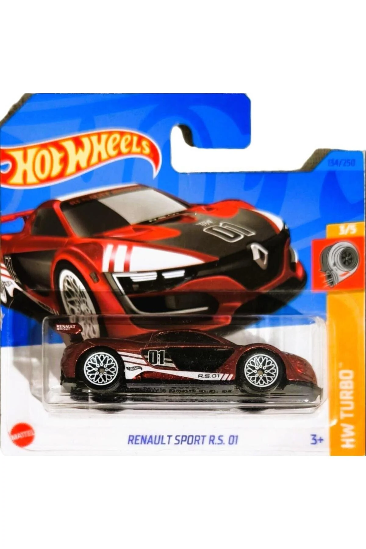 ماشین اسباب بازی STH HOT WHEELS SINGLE CARS RENAULT SPORT R.S. 01 SUPER TREASURE HUNT HKL21 از ترکیه HOT WHEELS