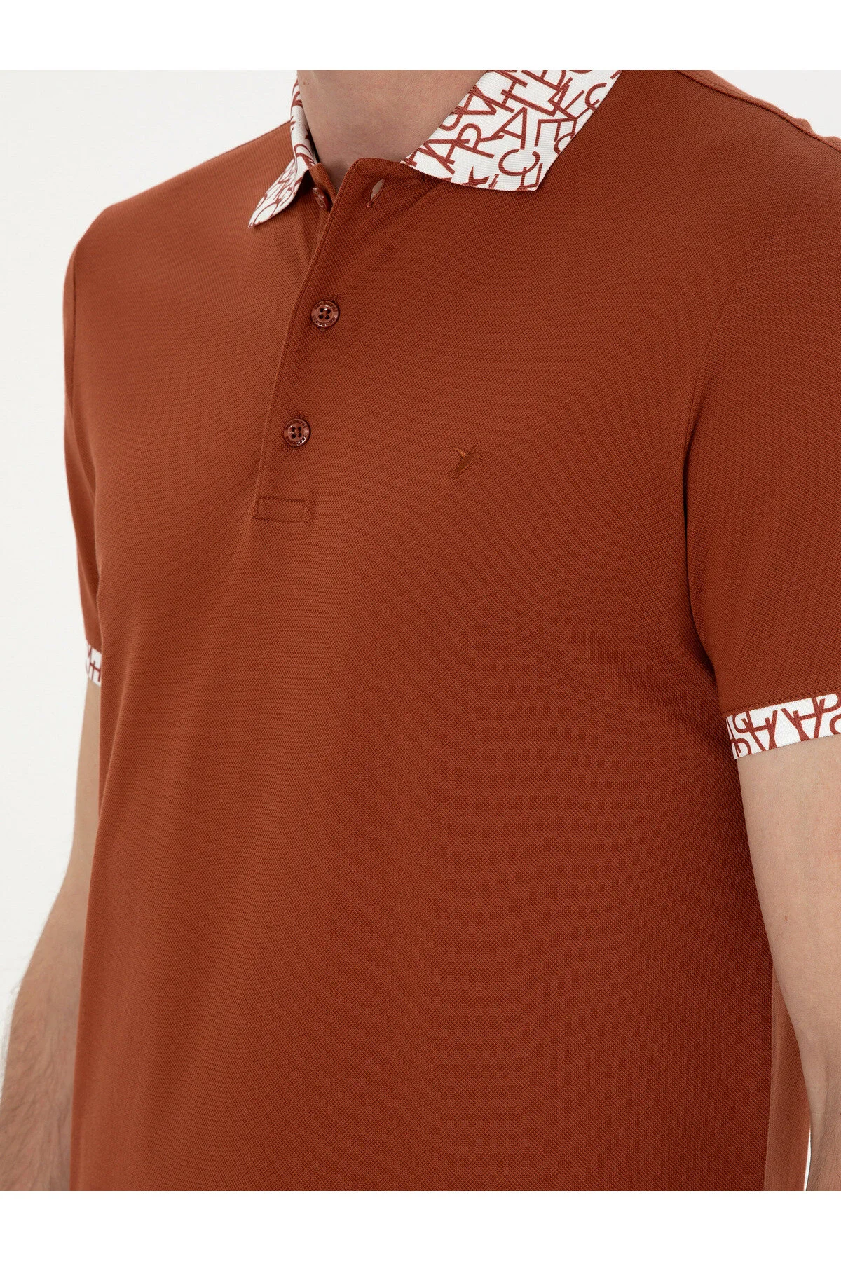 تی شرت یقه پولو KIREMIT SLIM FIT POLO YAKA MERCERIZE 50284293 VR031 کاشارل Cacharel