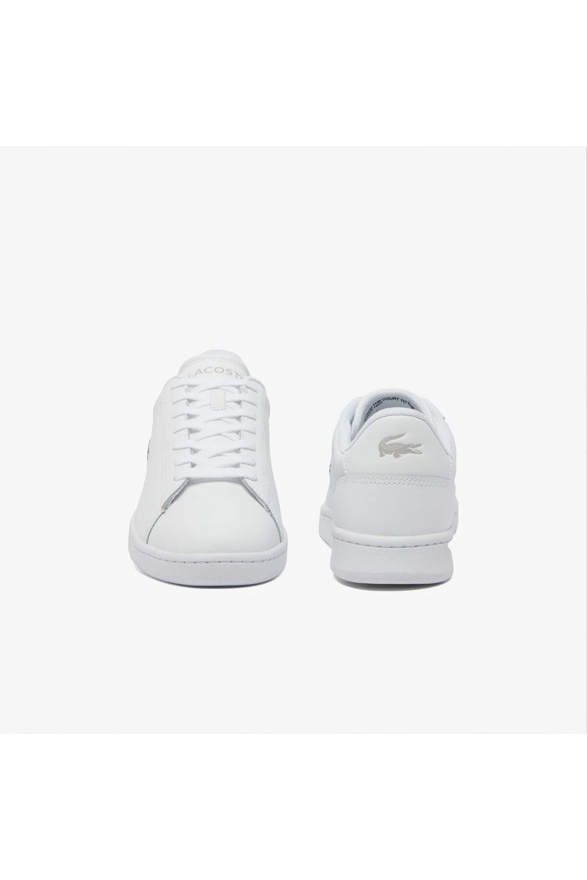کفش مردانه ورزشی سفید کارنابی لاکوست Lacoste