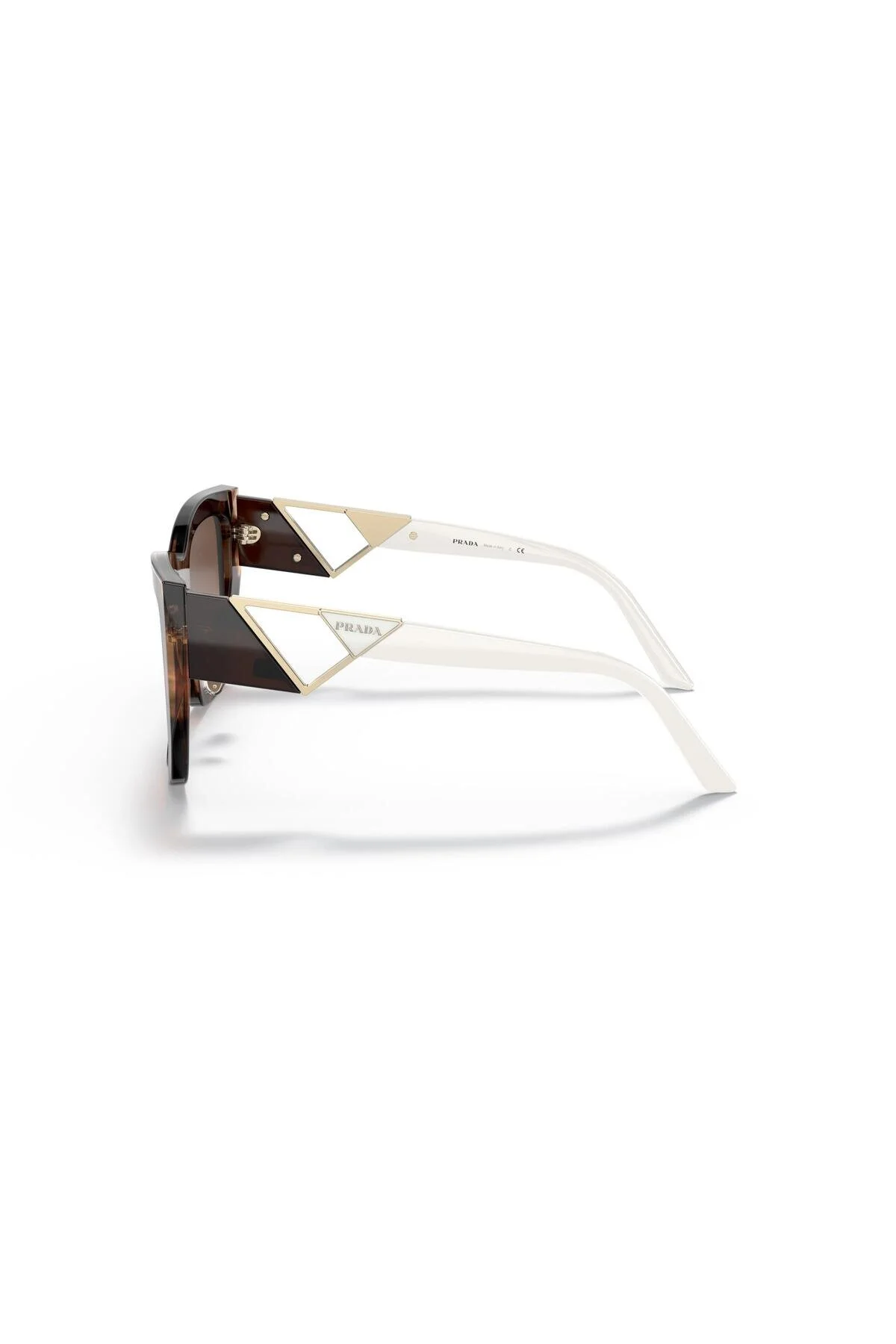 عینک آفتابی پرادا (Prada) مدل 0PR21YS 07R6S1 54-18 با لنز قهوه‌ای و طرح لئوپارد Prada