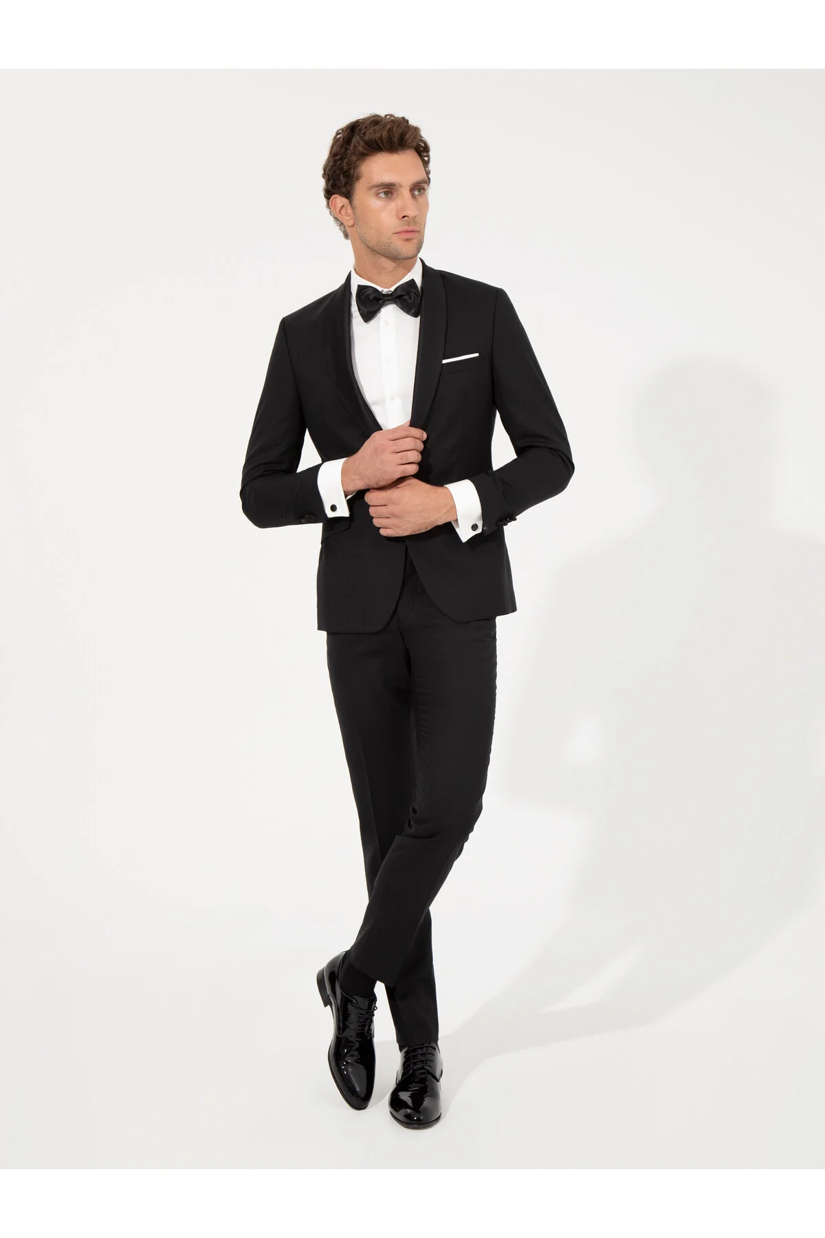 اسموکینگ سیاه سابق نظافت SLIM FIT TUXEDO 50251808 VR046 کاشارل Cacharel