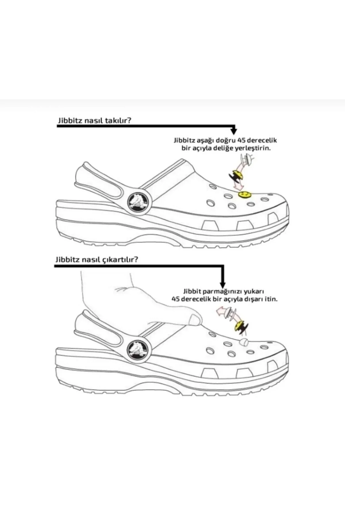 هدیه مفهومی جیببیتز دمپایی زینتی 20 لی اسفنجی باب مینیون هری پاتر آقای خرچنگ Crocs