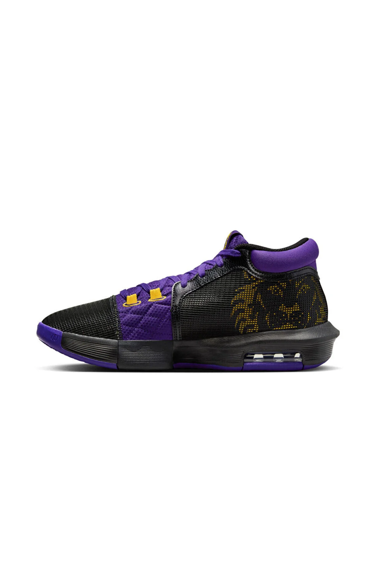 کفش بسکتبال مردانه و زنانه یونیزکس LEBRON شاهد 8 FB2239 001 سیاه نایک Nike
