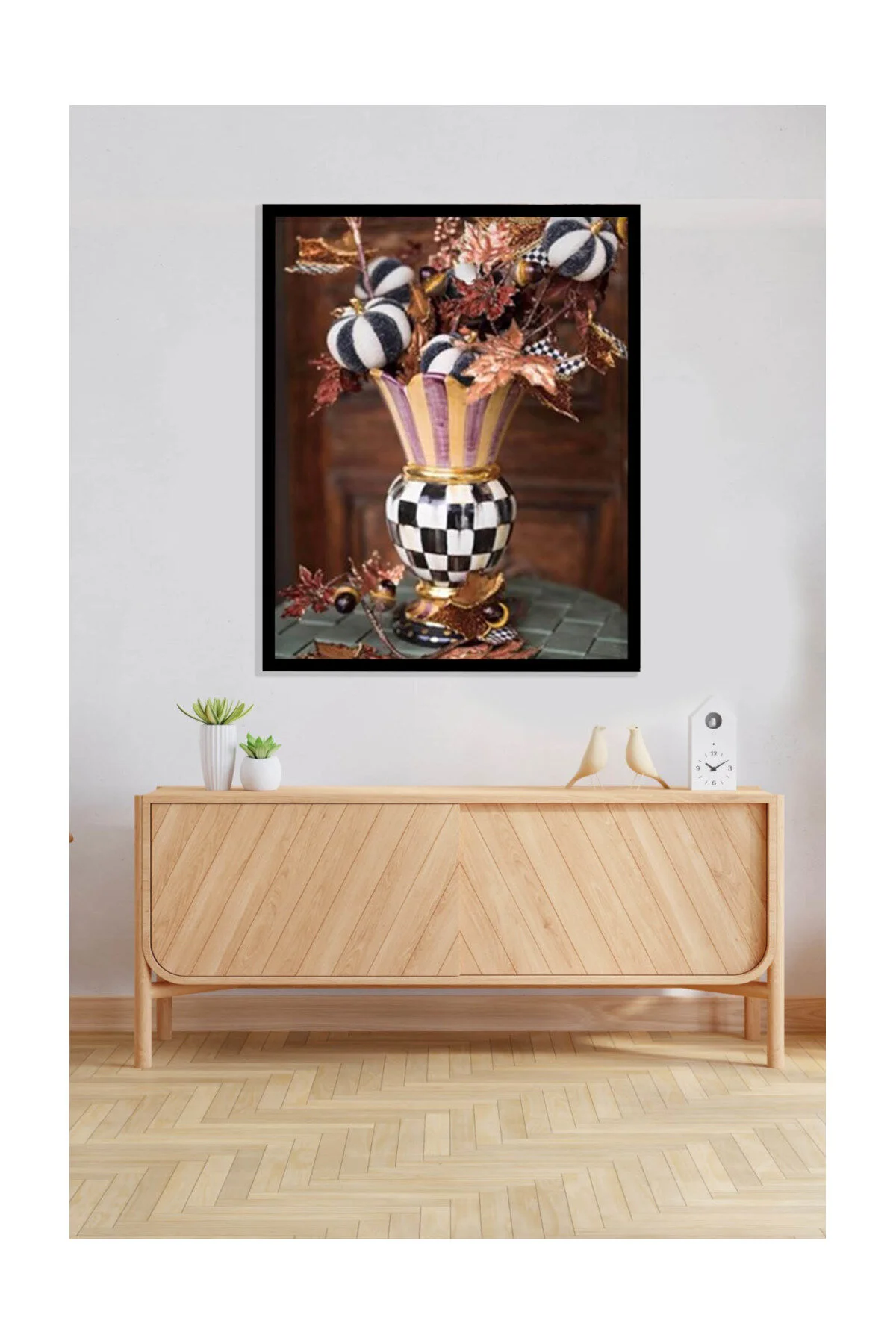 پازل سه بعدی گلدان مکنزی پیکسارت هنر موزاییک الماس نقاشی ترکیه 41 51 pixartsanat